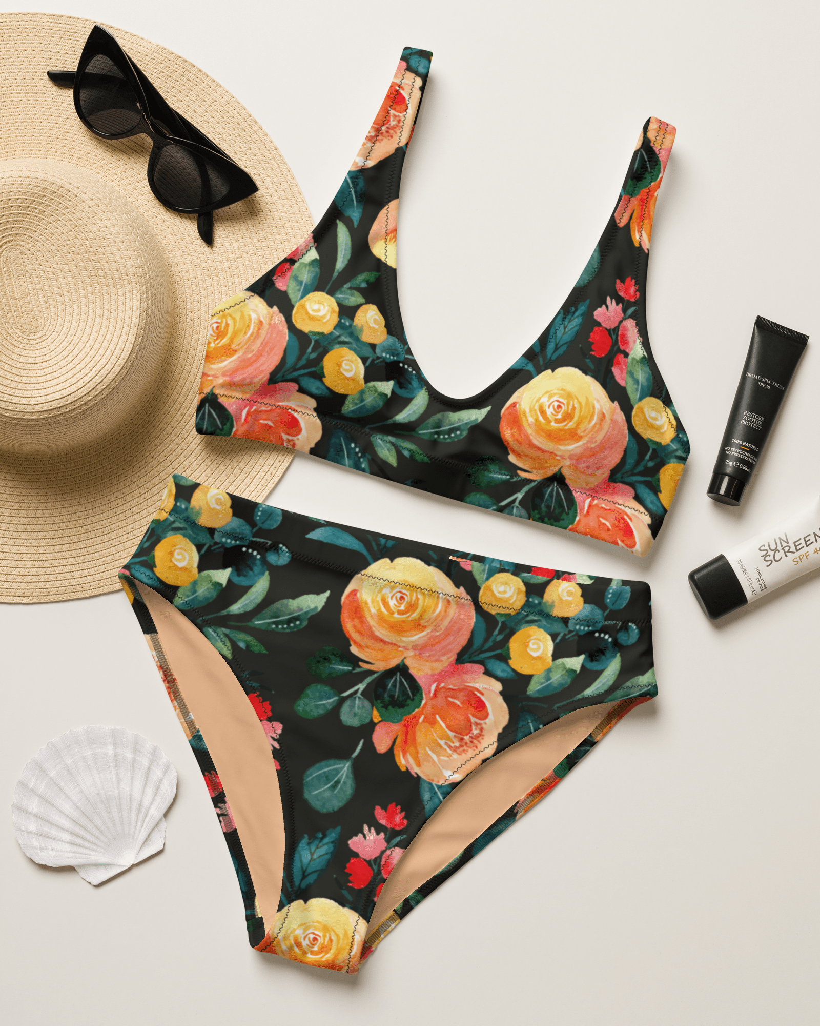 Jolly & Goode Bikini Just Peachy Bikini Cheeky British Style