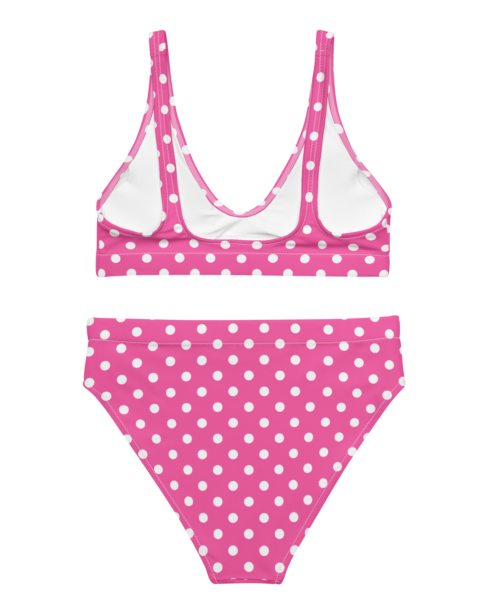 Jolly & Goode Bikini Pink Polkadot Bikini | Cheeky Fit Cheeky British Style