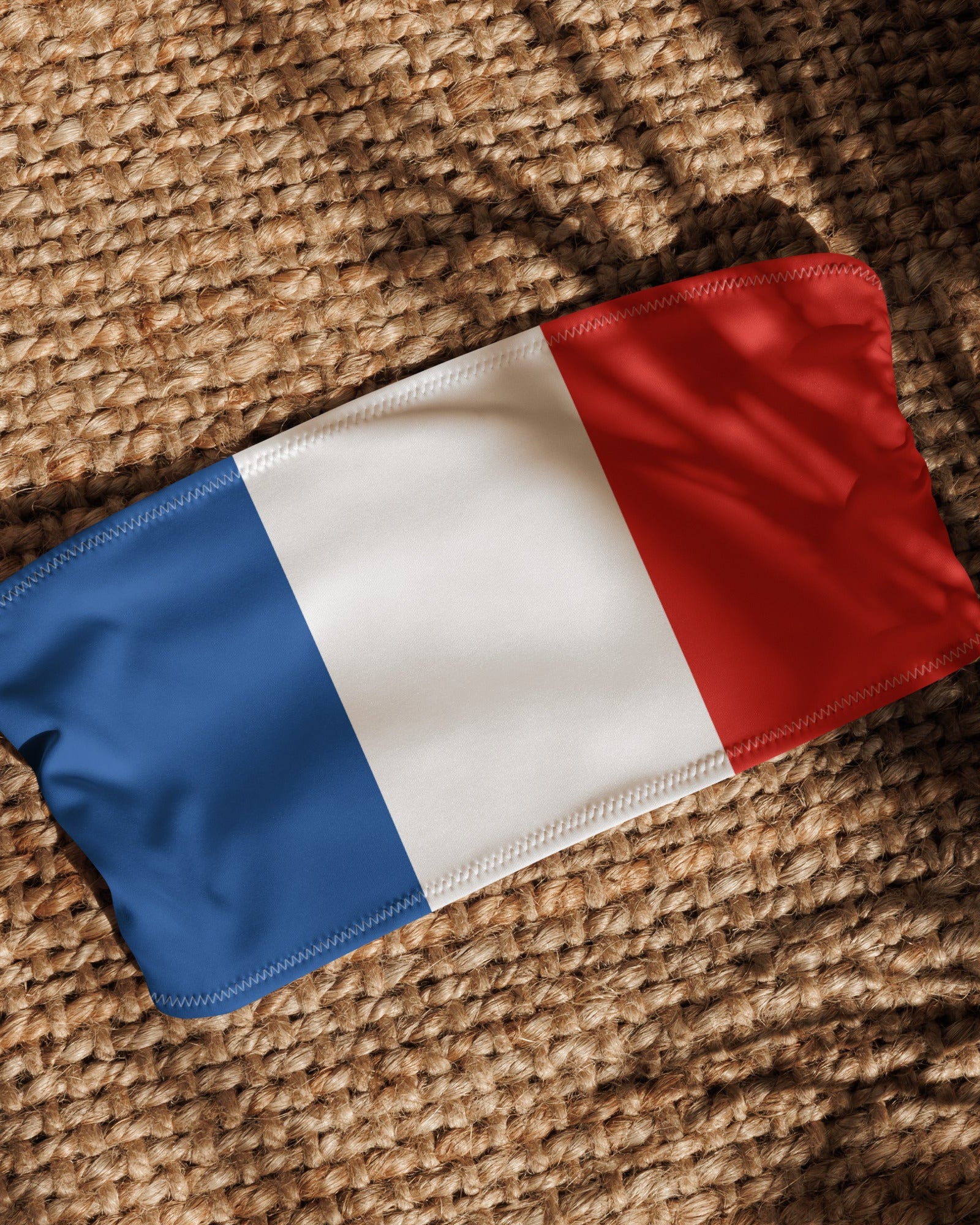 Jolly & Goode Bikini Top Flag of France Bandeau Bikini Top | French Flag Bikini Cheeky British Style