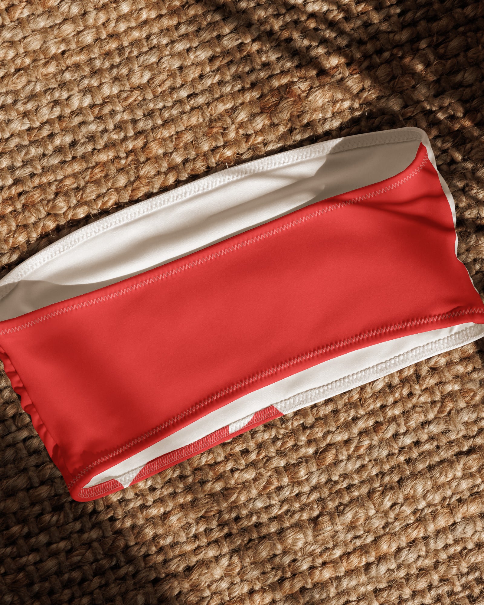 Jolly & Goode Bikini Top Flag of Wales Bandeau Bikini Top | Welsh Flag Cheeky British Style
