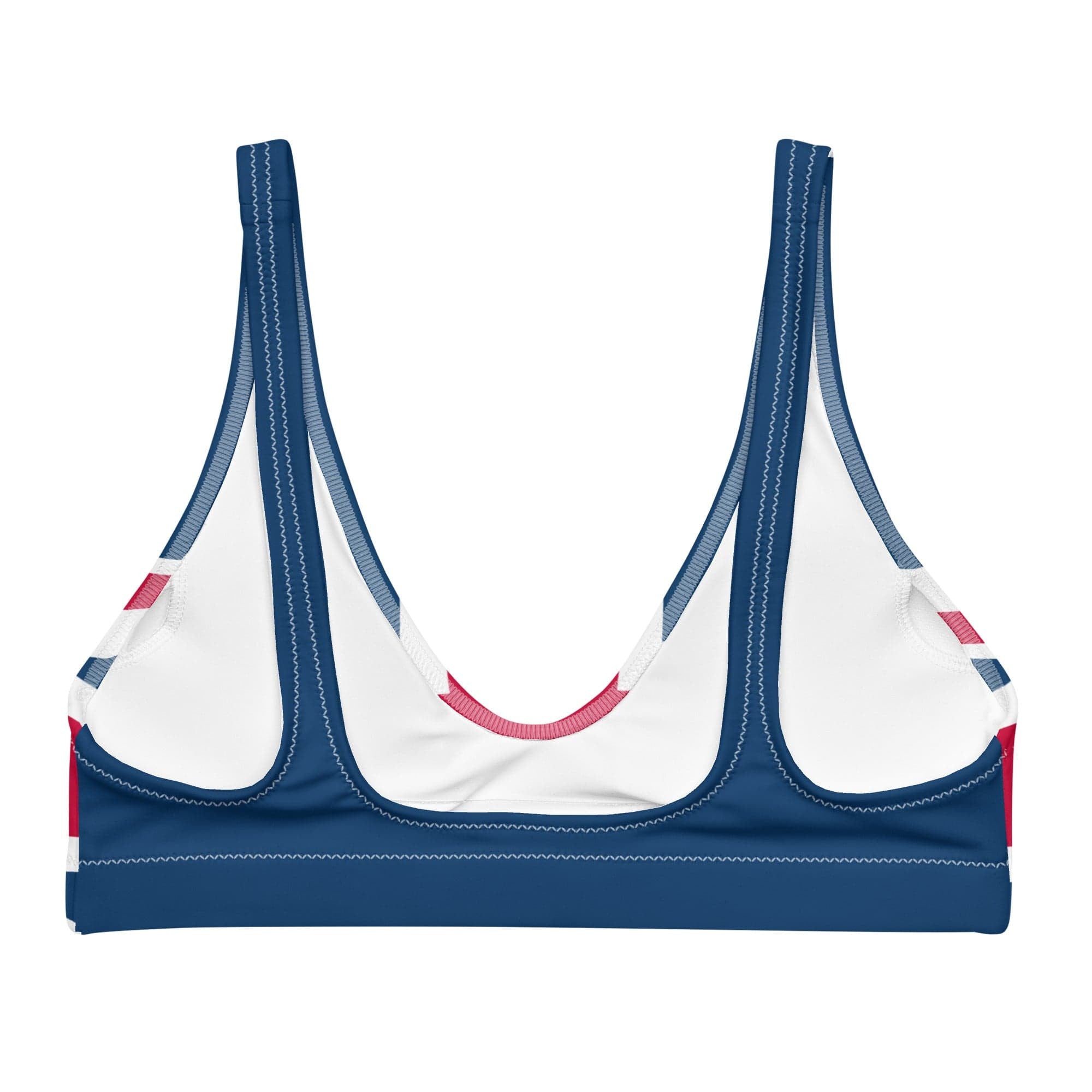 Jolly & Goode Bikini Top Union Jack Bikini Top | Removable Padding Cheeky British Style