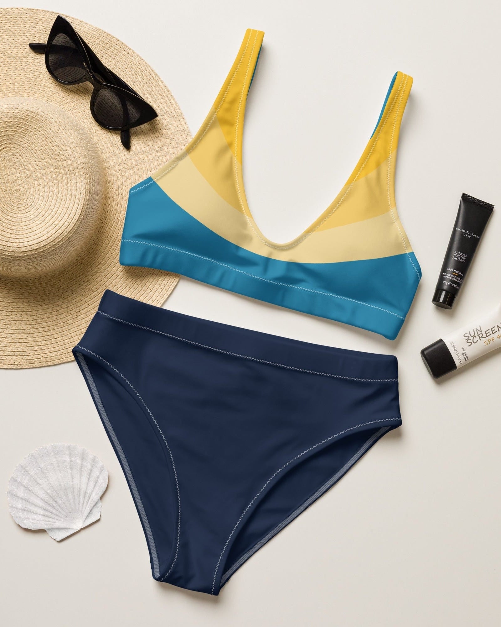 Jolly & Goode Bikini XS Solar Energy Bikini Set Cheeky British Style