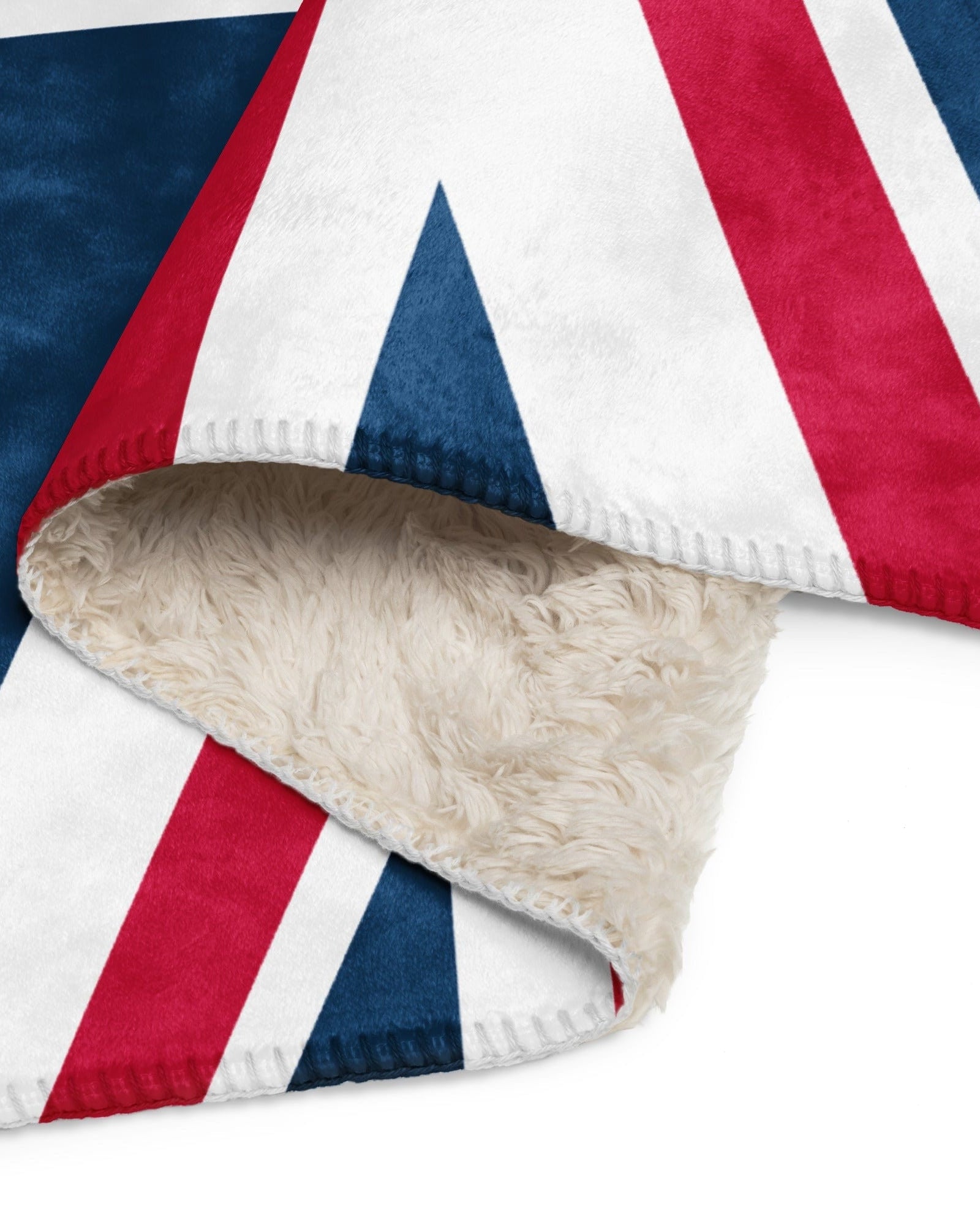 Jolly & Goode Blanket Union Jack Sherpa Blanket Cheeky British Style