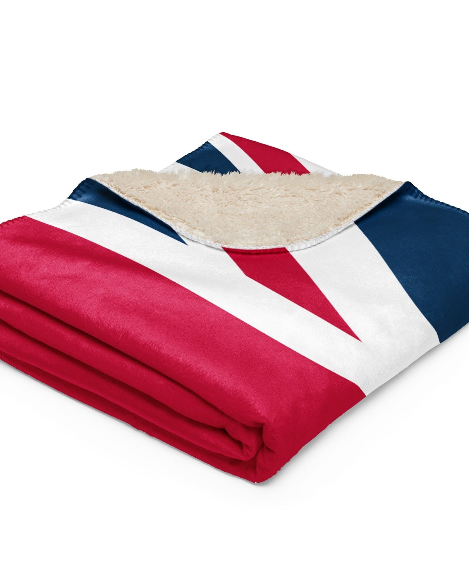 Jolly & Goode Blanket Union Jack Sherpa Blanket Cheeky British Style