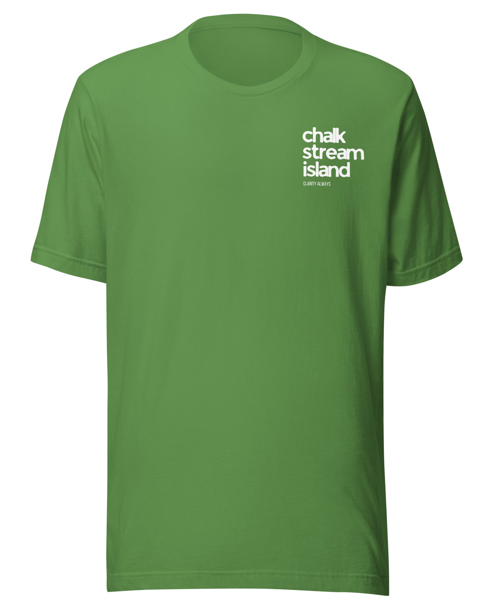 Jolly & Goode Chalk Stream Island, Clarity Always Tee Cheeky British Style