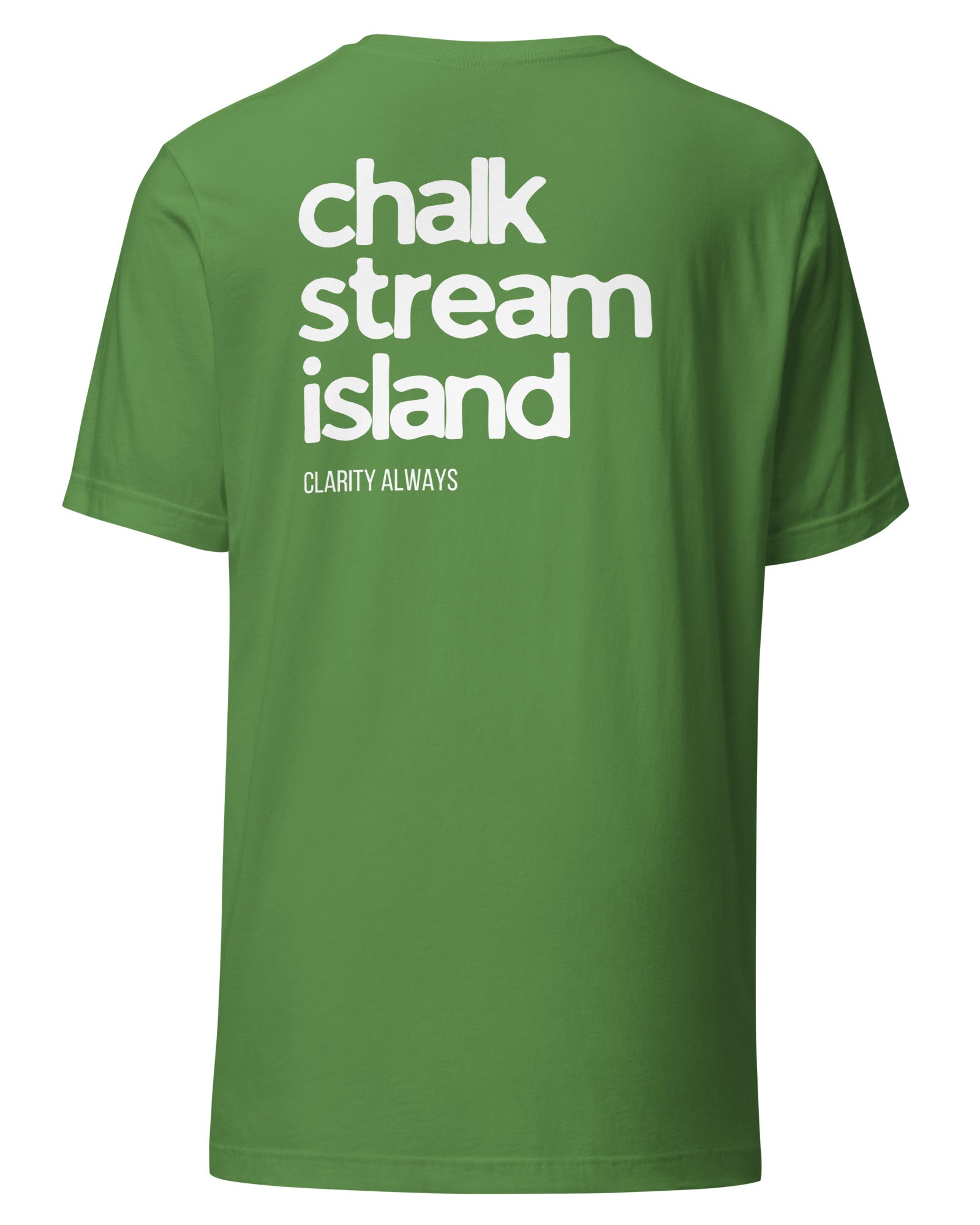 Jolly & Goode Chalk Stream Island, Clarity Always Tee Cheeky British Style