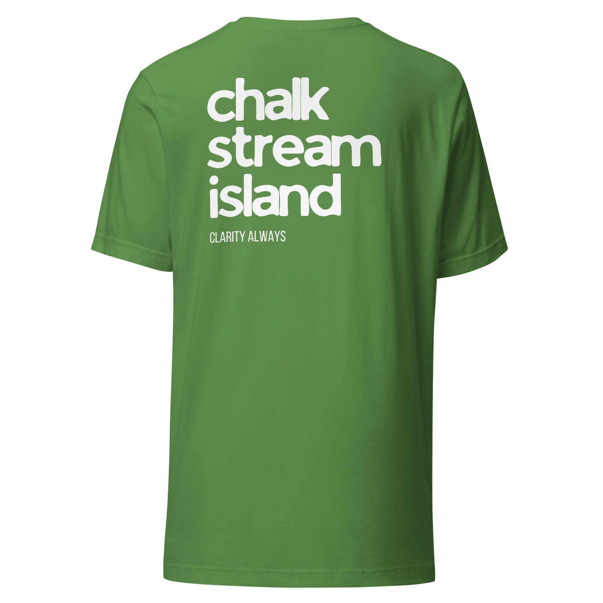 Jolly & Goode Chalk Stream Island, Clarity Always Tee Cheeky British Style