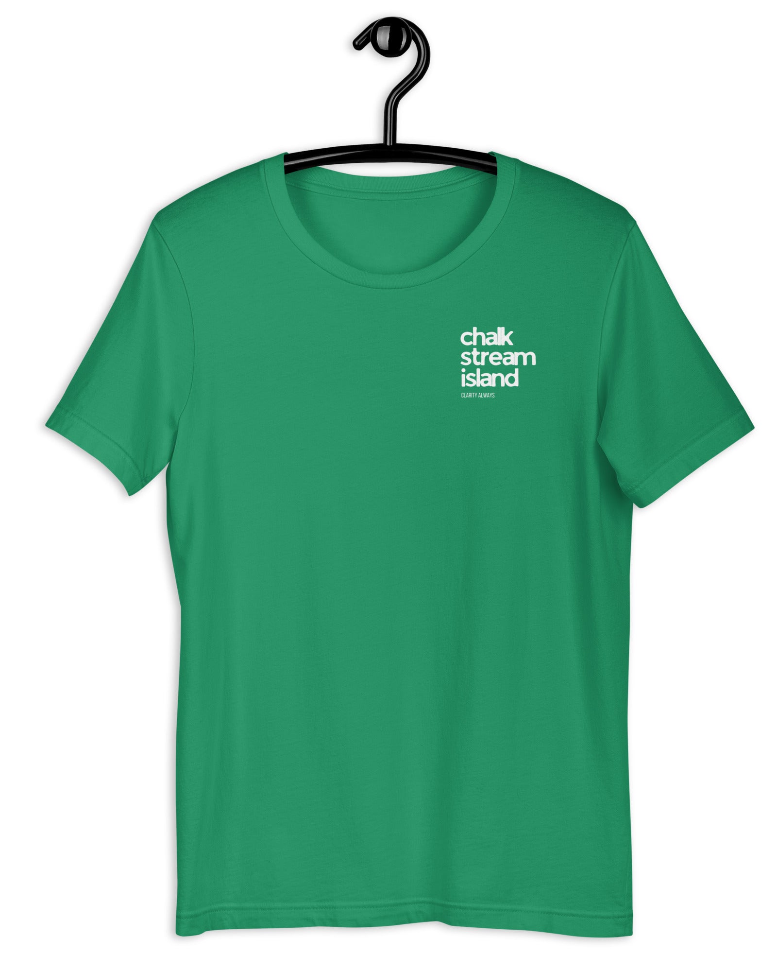 Jolly & Goode Chalk Stream Island, Clarity Always Tee Cheeky British Style