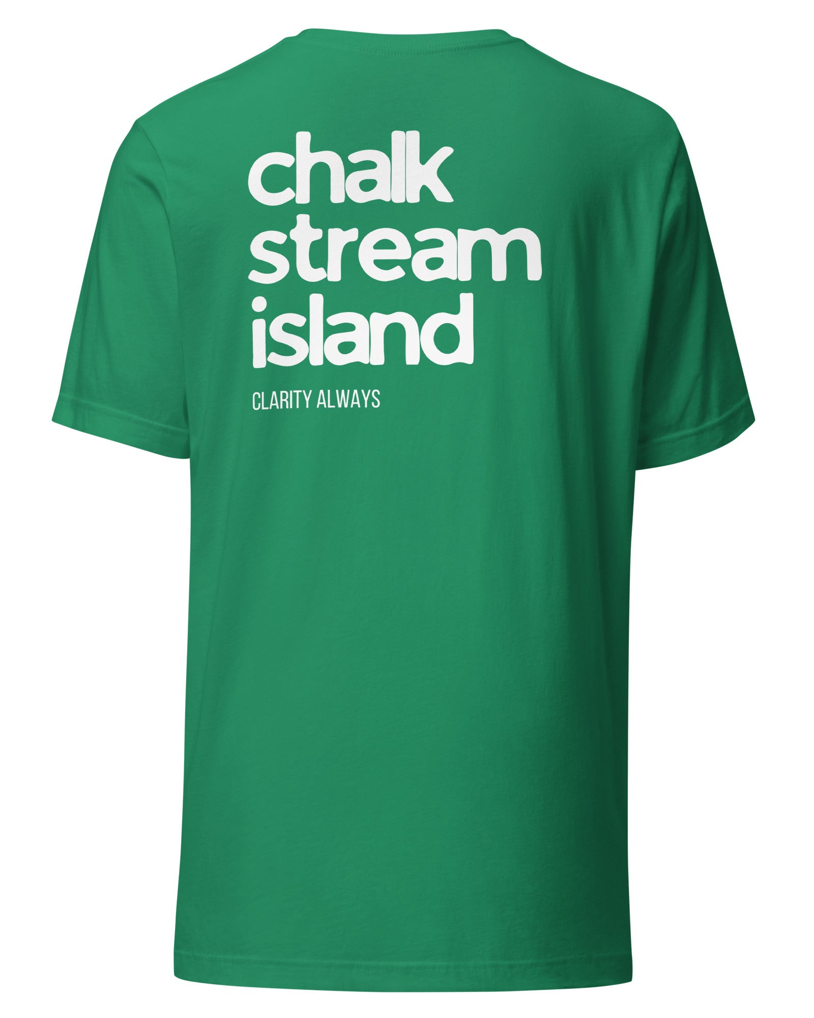 Jolly & Goode Chalk Stream Island, Clarity Always Tee Cheeky British Style