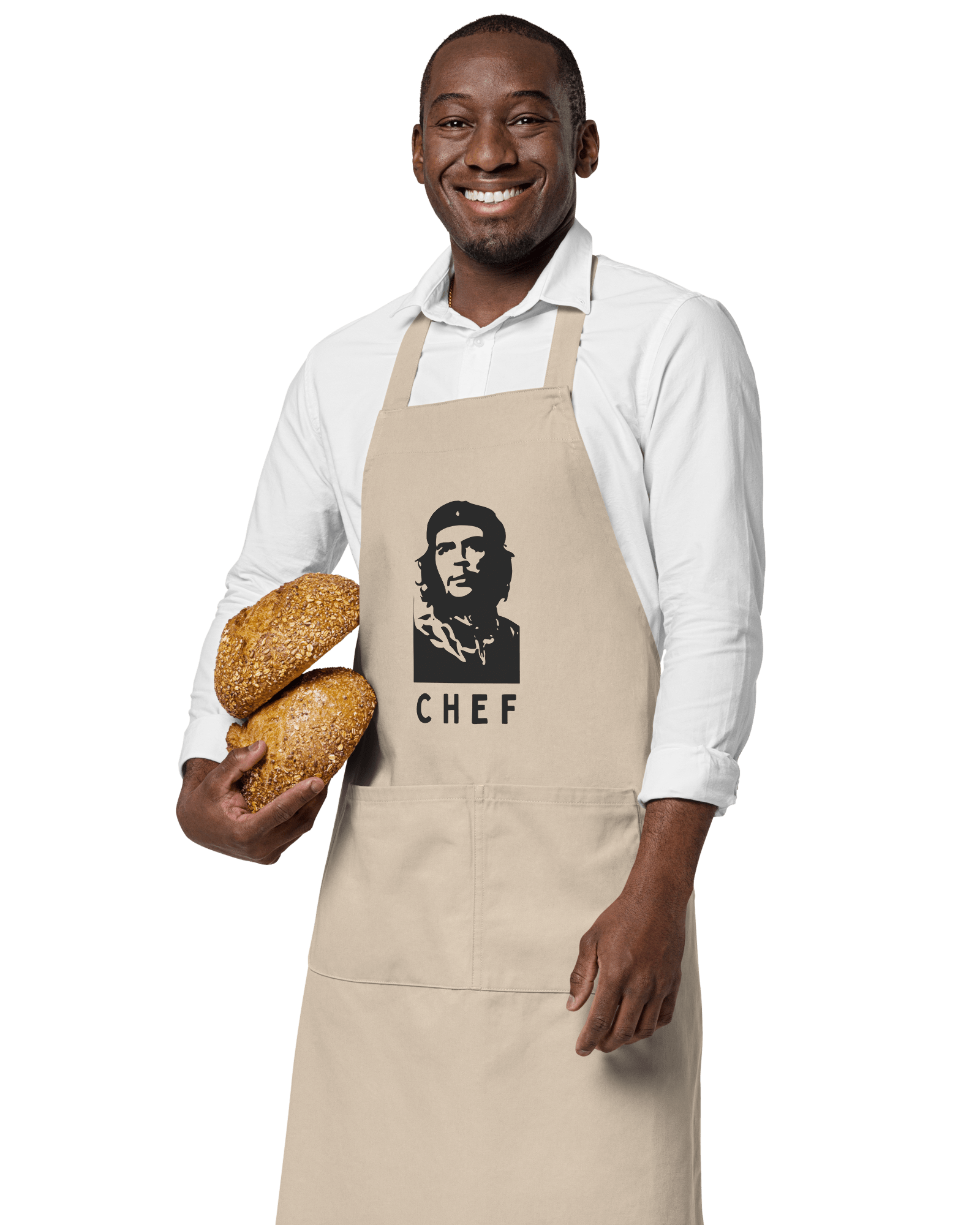 Jolly & Goode CHEF | Organic Cotton Chef's Apron Cheeky British Style