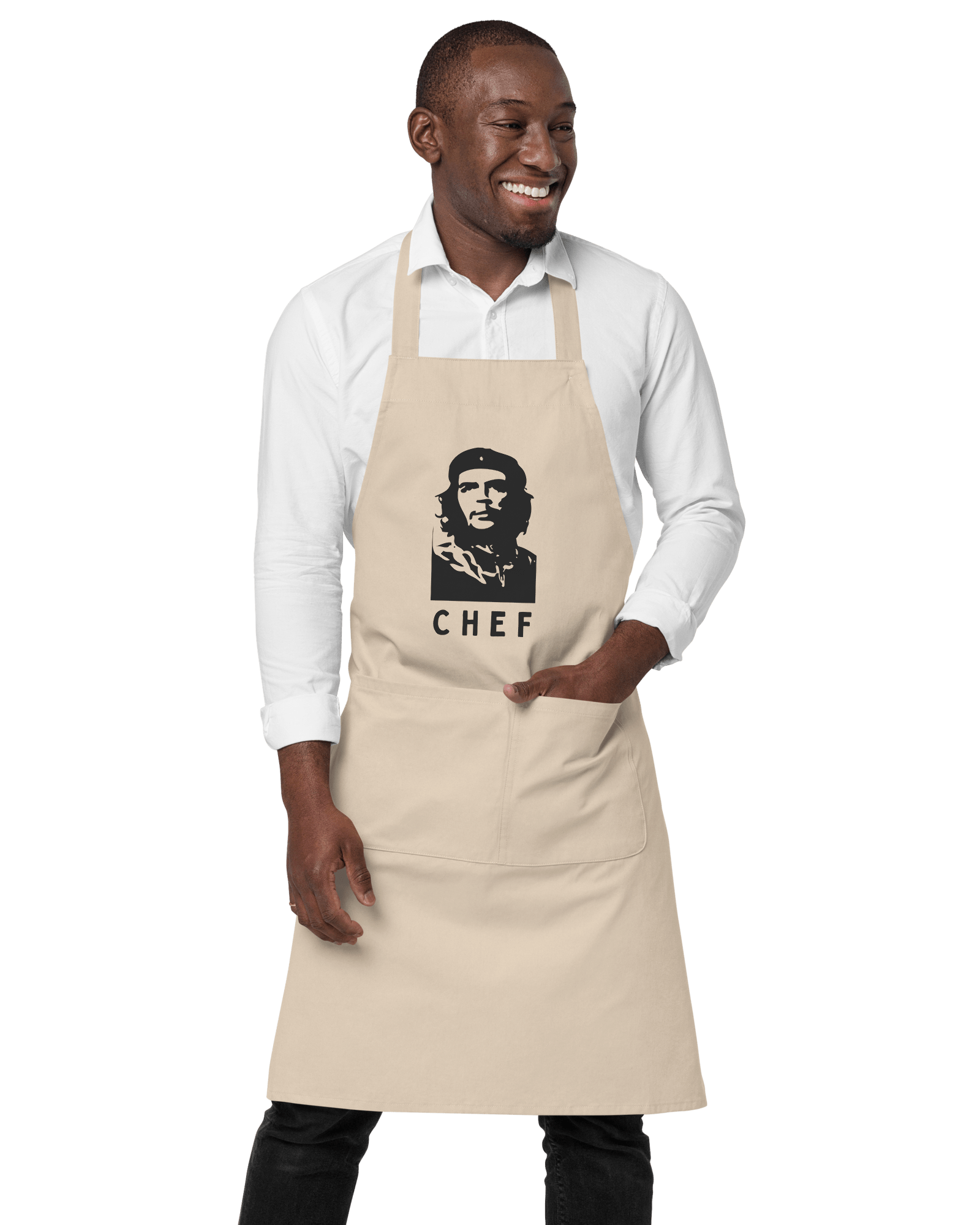 Jolly & Goode CHEF | Organic Cotton Chef's Apron Cheeky British Style