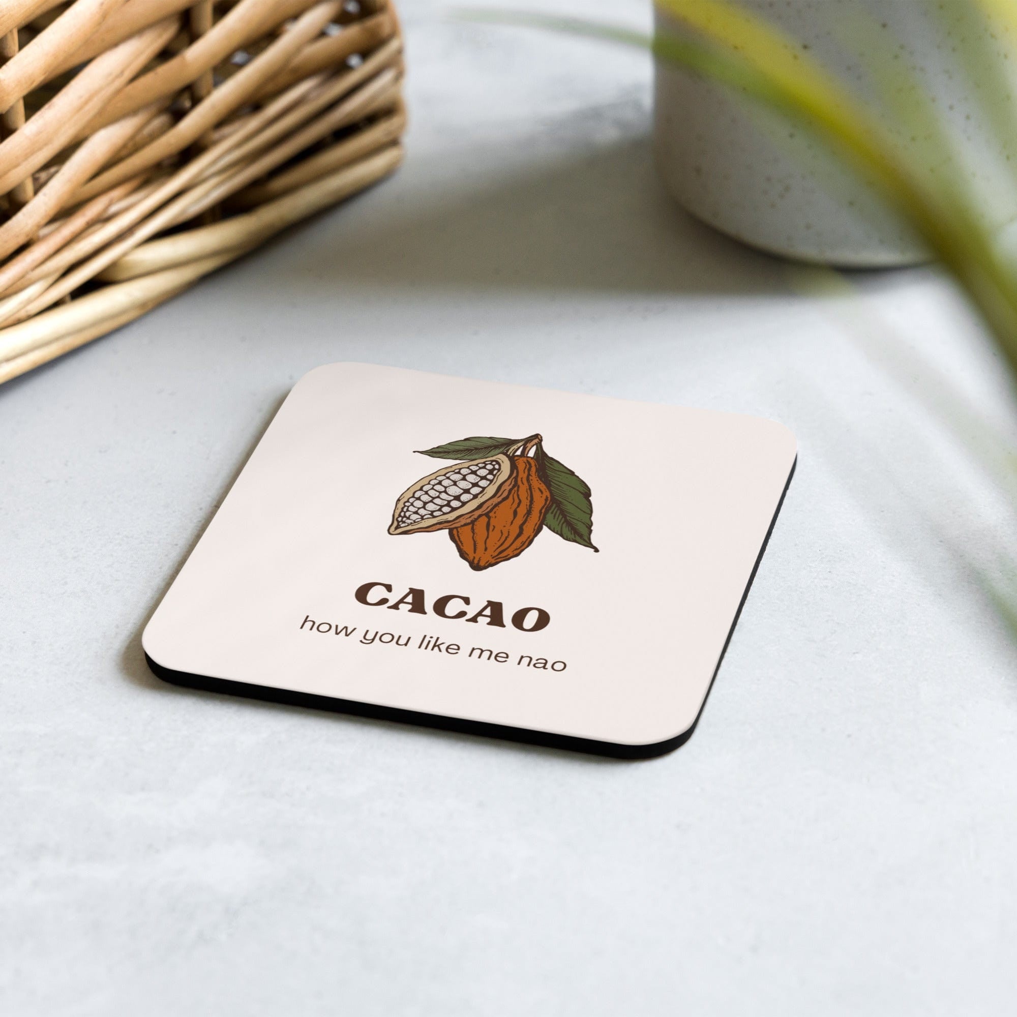 Jolly & Goode Coaster Cacao How You Like Me Nao Coaster Cheeky British Style