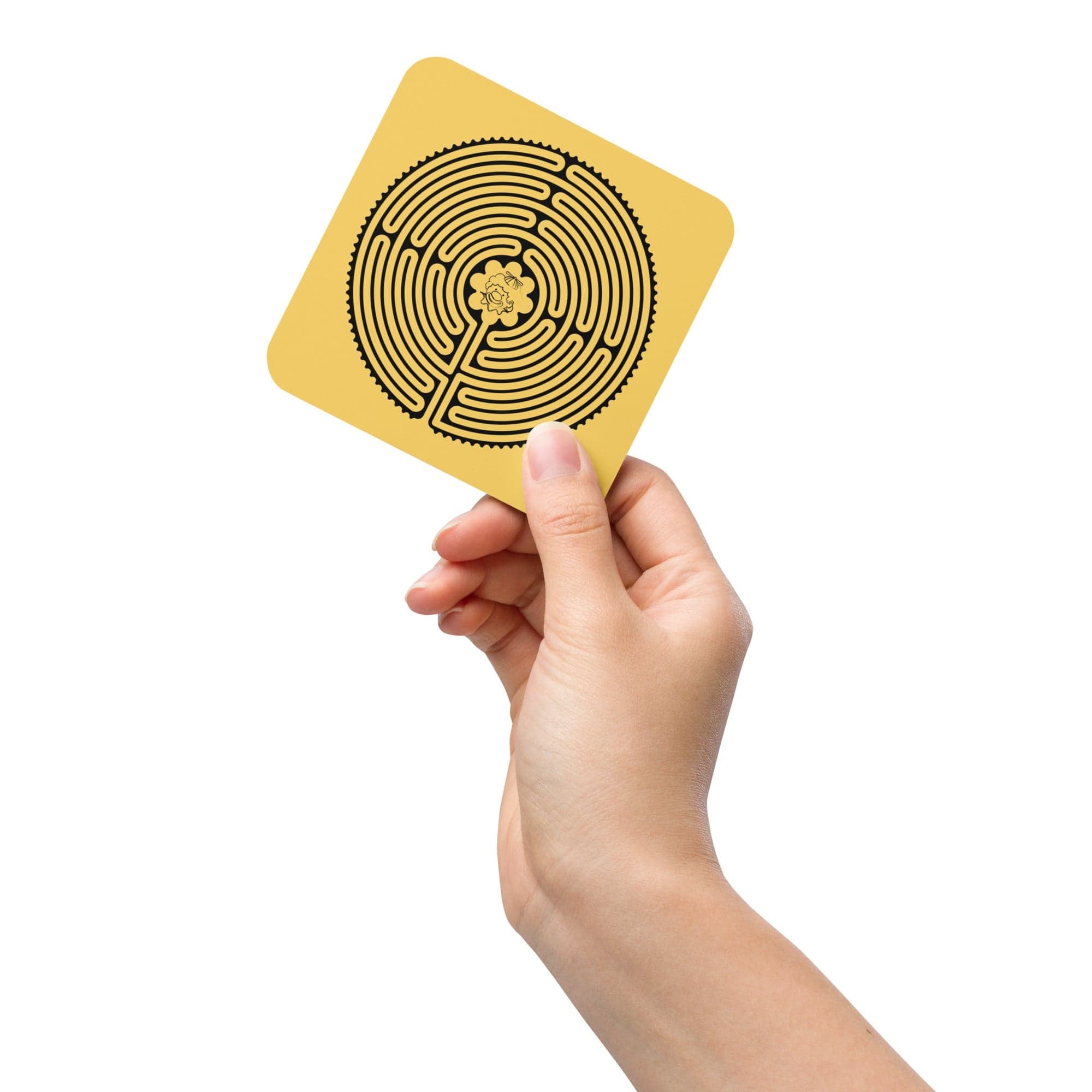 Jolly & Goode Coaster Clown Labyrinth Coaster Cheeky British Style