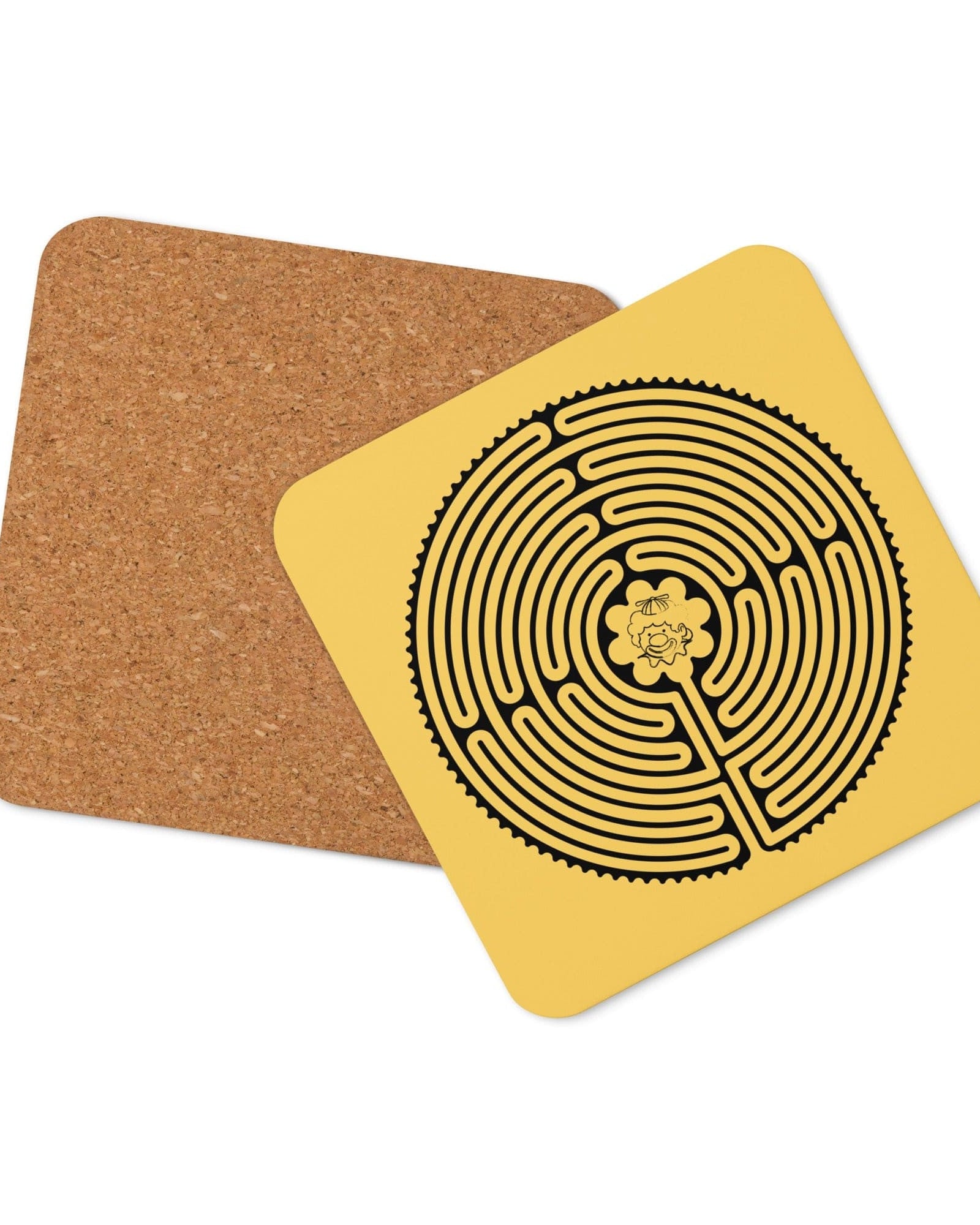 Jolly & Goode Coaster Clown Labyrinth Coaster Cheeky British Style