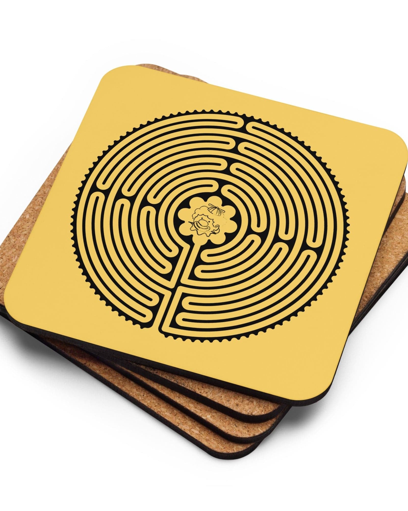Jolly & Goode Coaster Clown Labyrinth Coaster Cheeky British Style