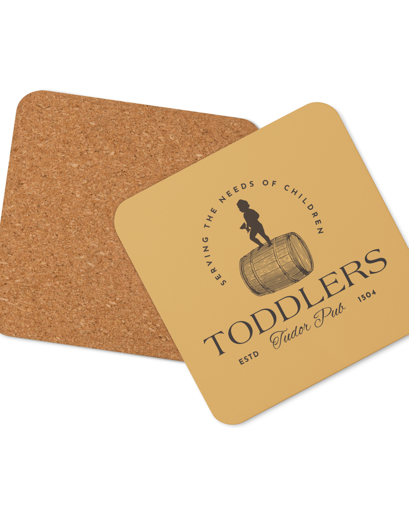 Jolly & Goode Coaster Toddlers Tudor Pub Coaster Cheeky British Style