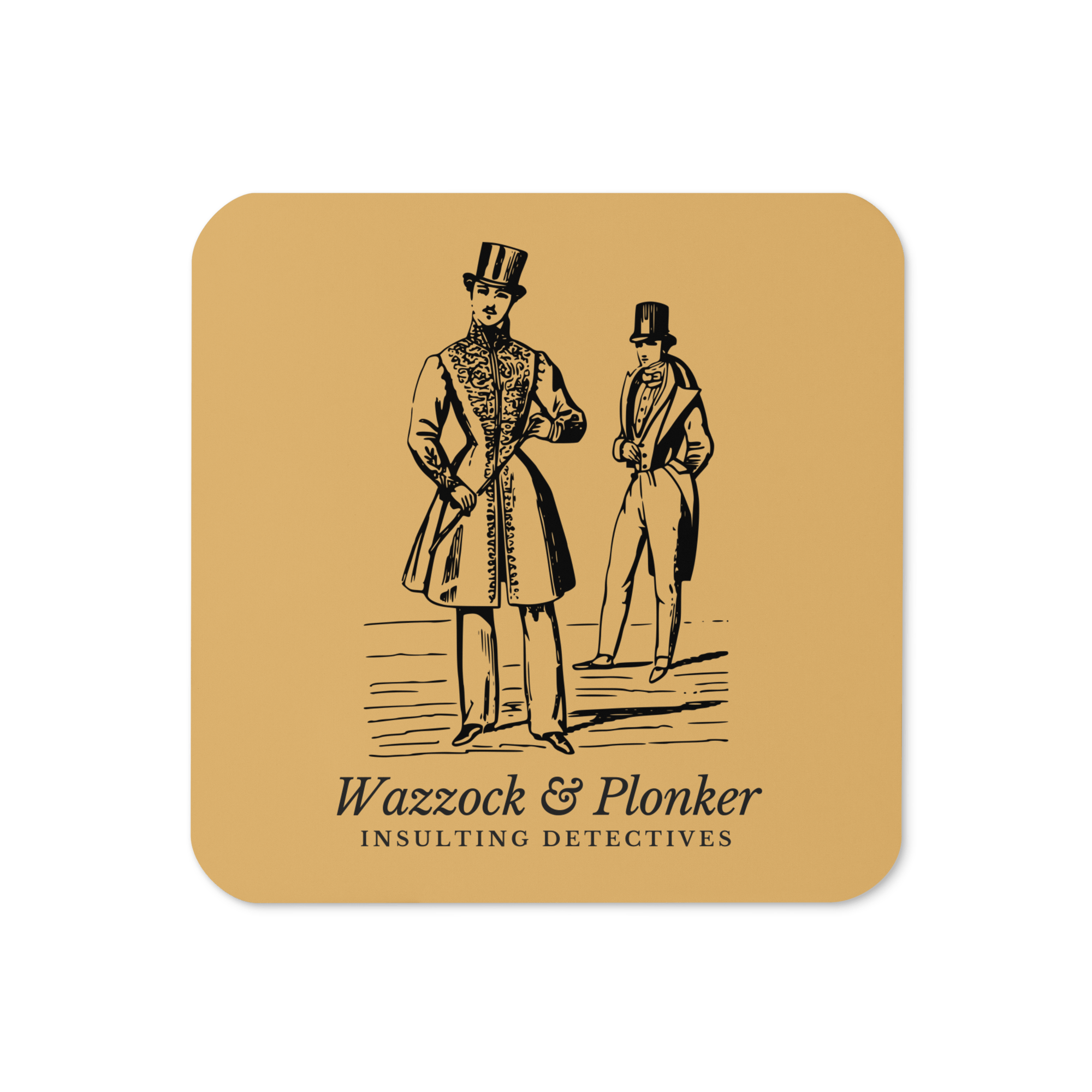 Jolly & Goode Coaster Wazzock & Plonker Coaster Cheeky British Style