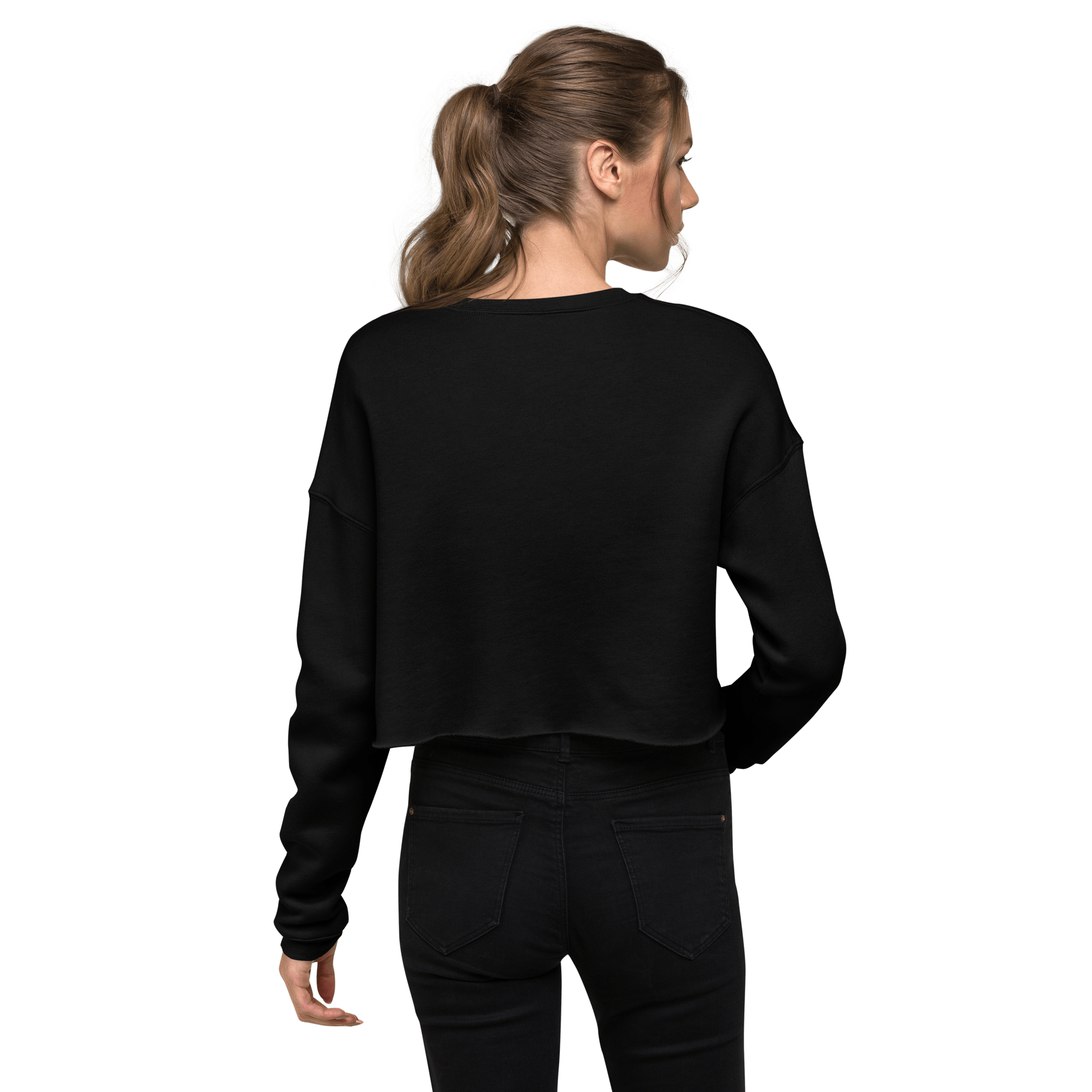Jolly & Goode Crop Sweatshirt Obvs Crop Sweatshirt Obviously Cheeky British Style