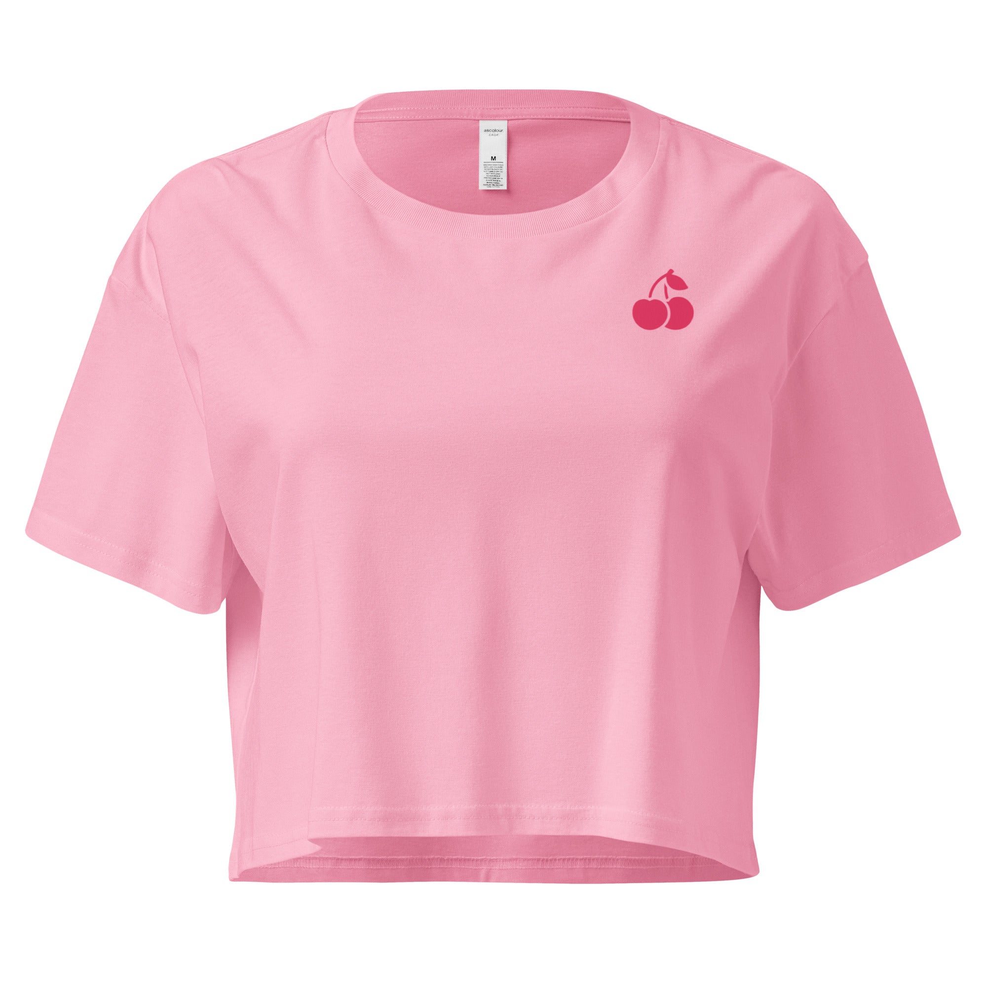 Jolly & Goode Crop Tops A Little Something Extra Cherries Crop Top Cheeky British Style