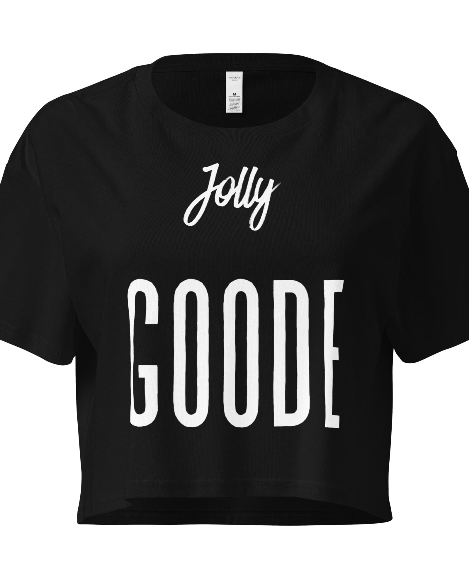 Jolly & Goode Crop Tops Black / XS Jolly Goode Women’s Crop Top Cheeky British Style