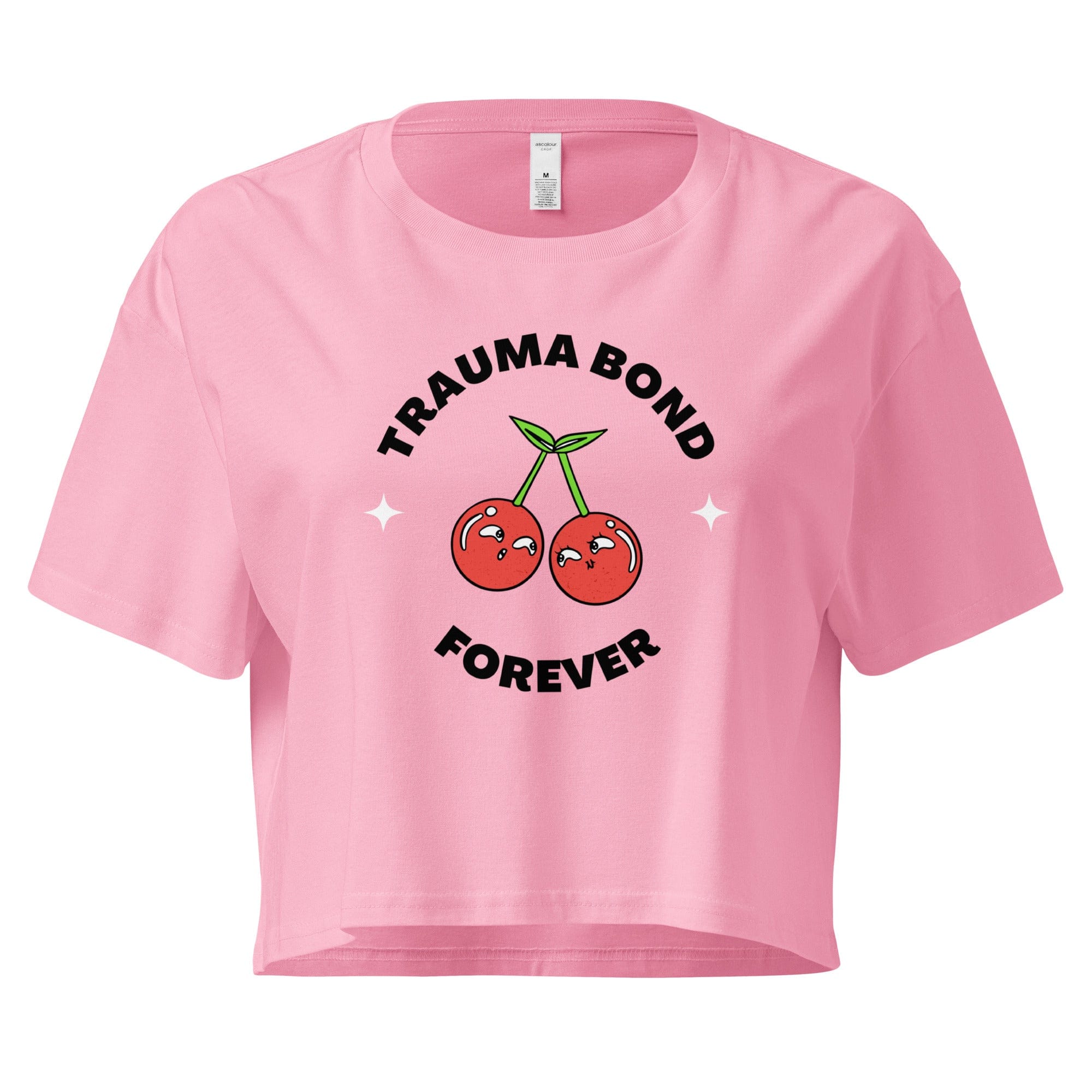 Jolly & Goode Crop Tops Bubblegum / XS Trauma Bond Forever Crop Top Cheeky British Style