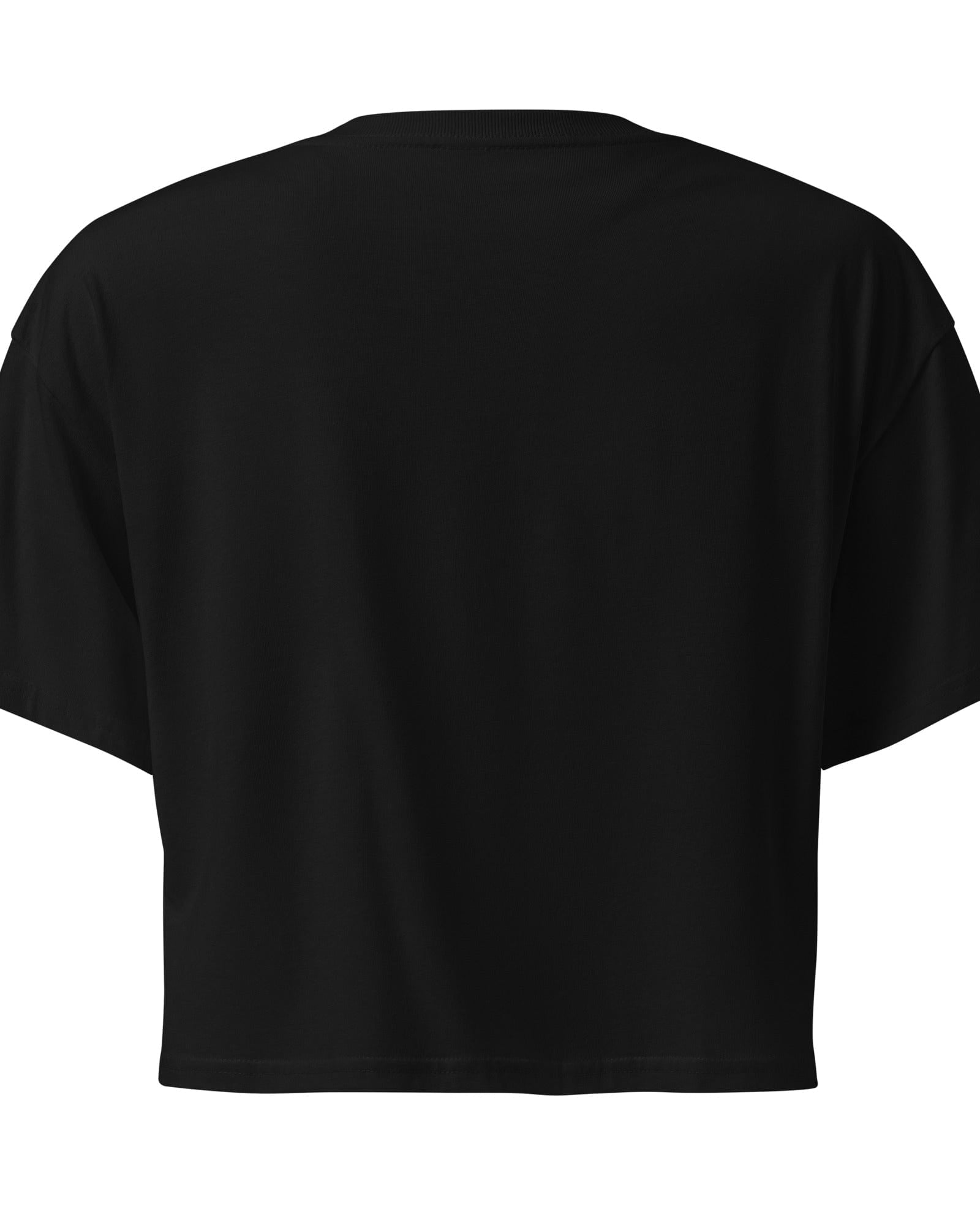 Jolly & Goode Crop Tops Class London Crop Top | Pink | Black-on-Black Cheeky British Style