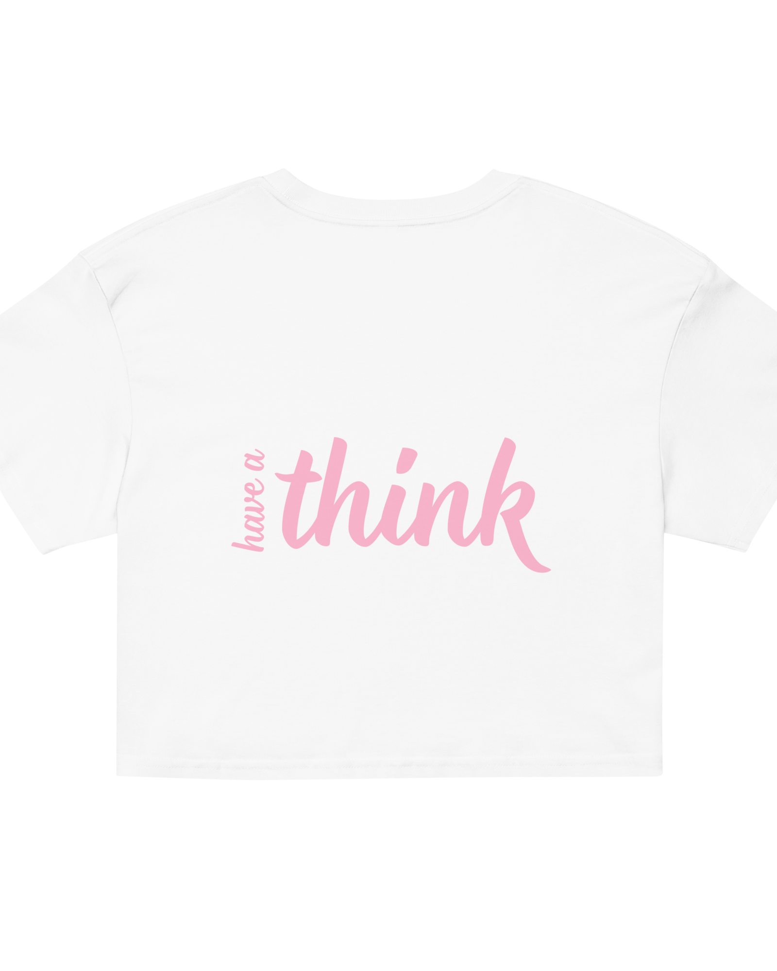 Jolly & Goode Crop Tops Have a Think Crop Top Cheeky British Style