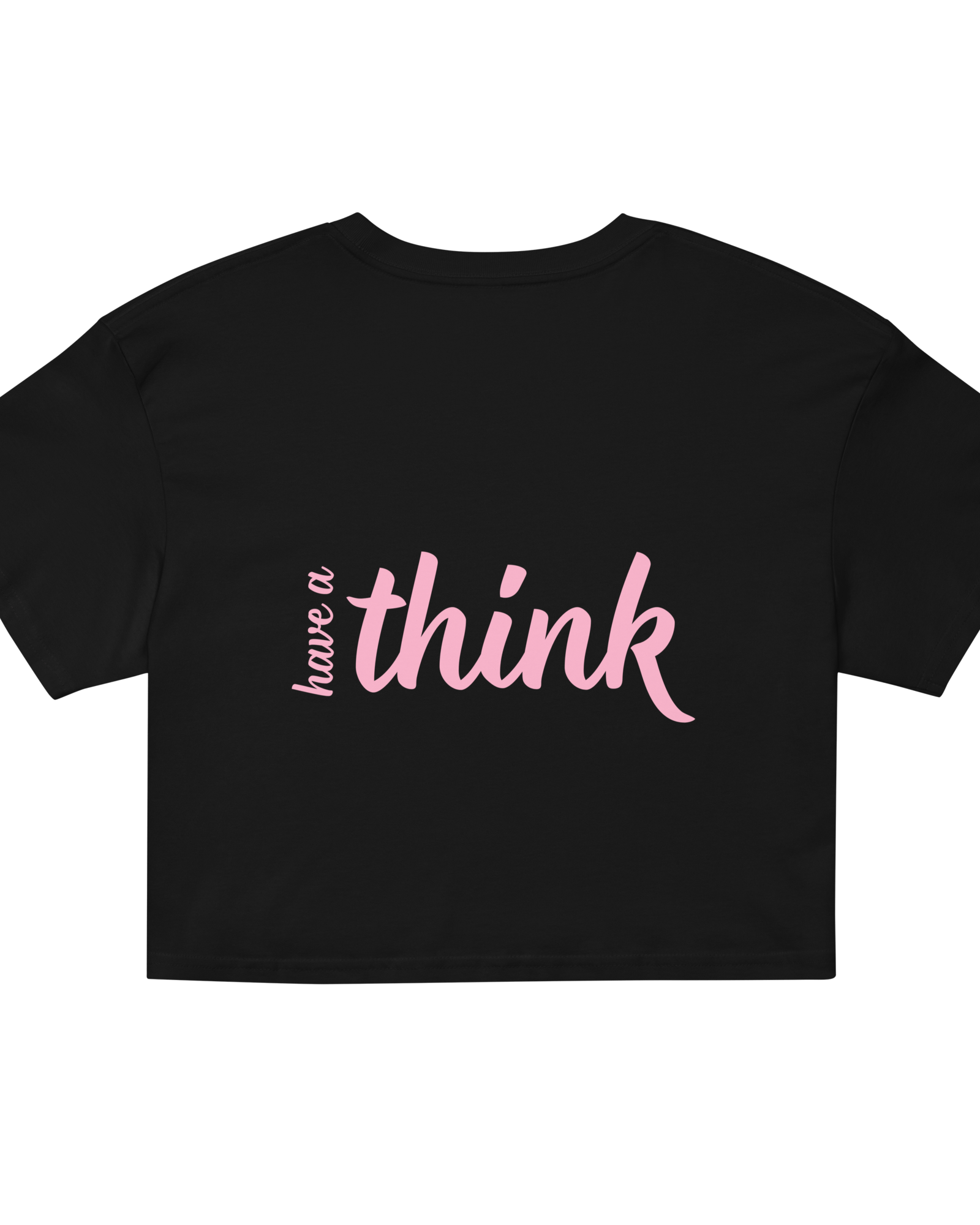 Jolly & Goode Crop Tops Have a Think Crop Top Cheeky British Style