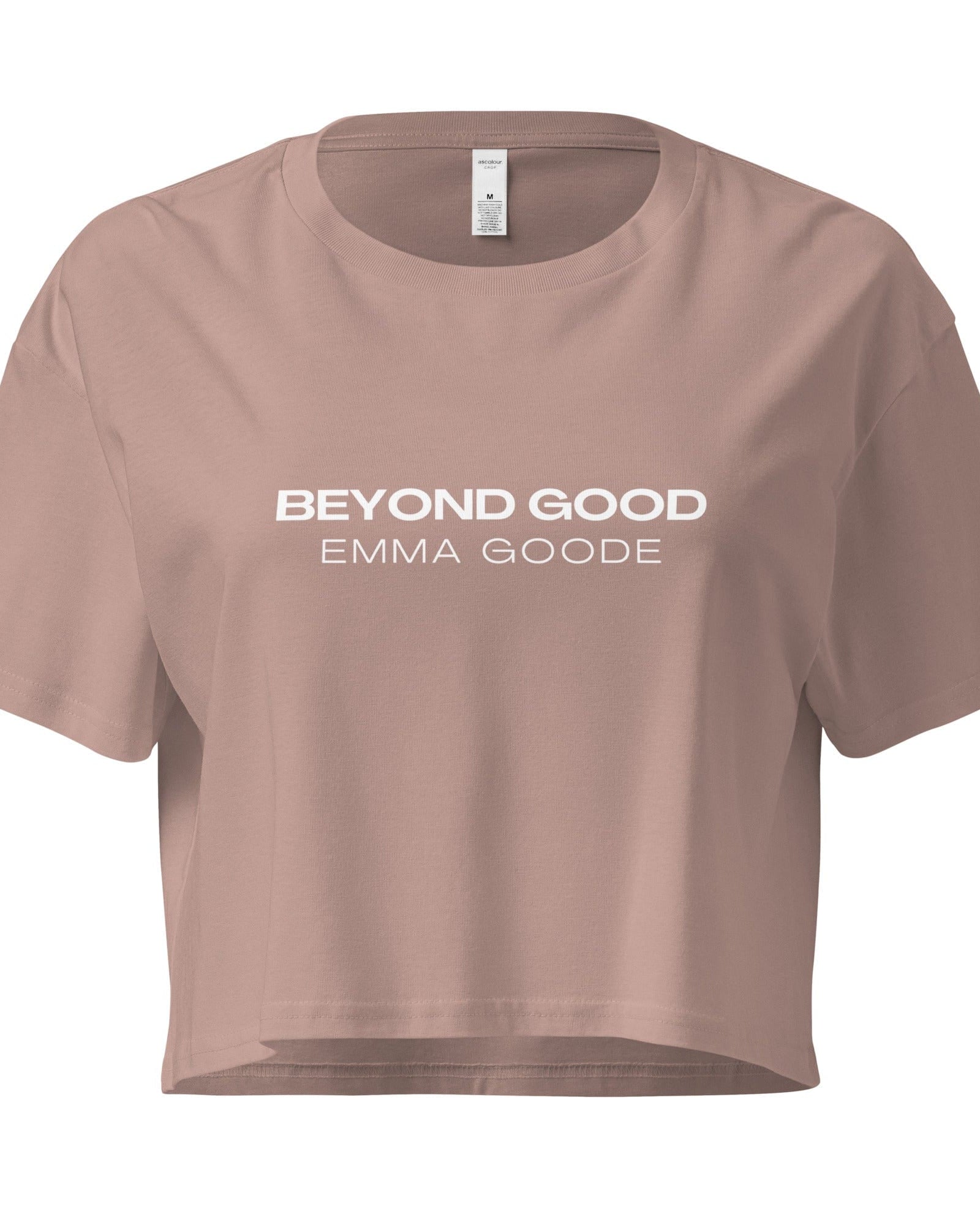 Jolly & Goode Crop Tops Hazy Pink / XS Beyond Good Emma Goode Crop Top Cheeky British Style