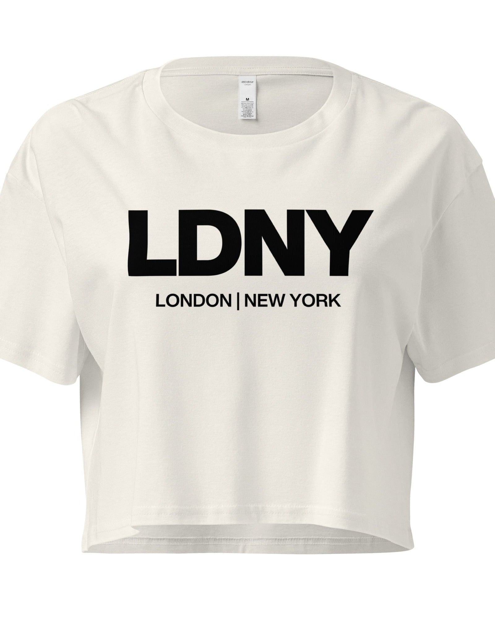 Jolly & Goode Crop Tops LDNY London New York Crop Top Cheeky British Style