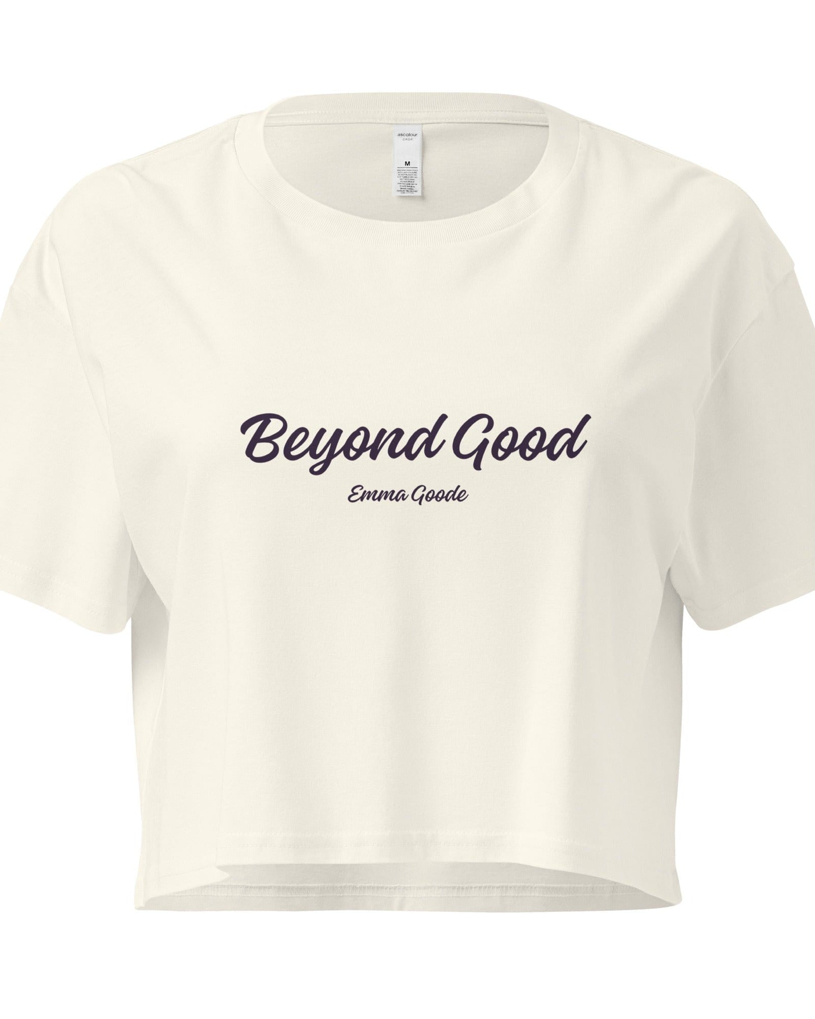 Jolly & Goode Crop Tops Natural / XS Beyond Good Emma Goode Crop Top Cheeky British Style