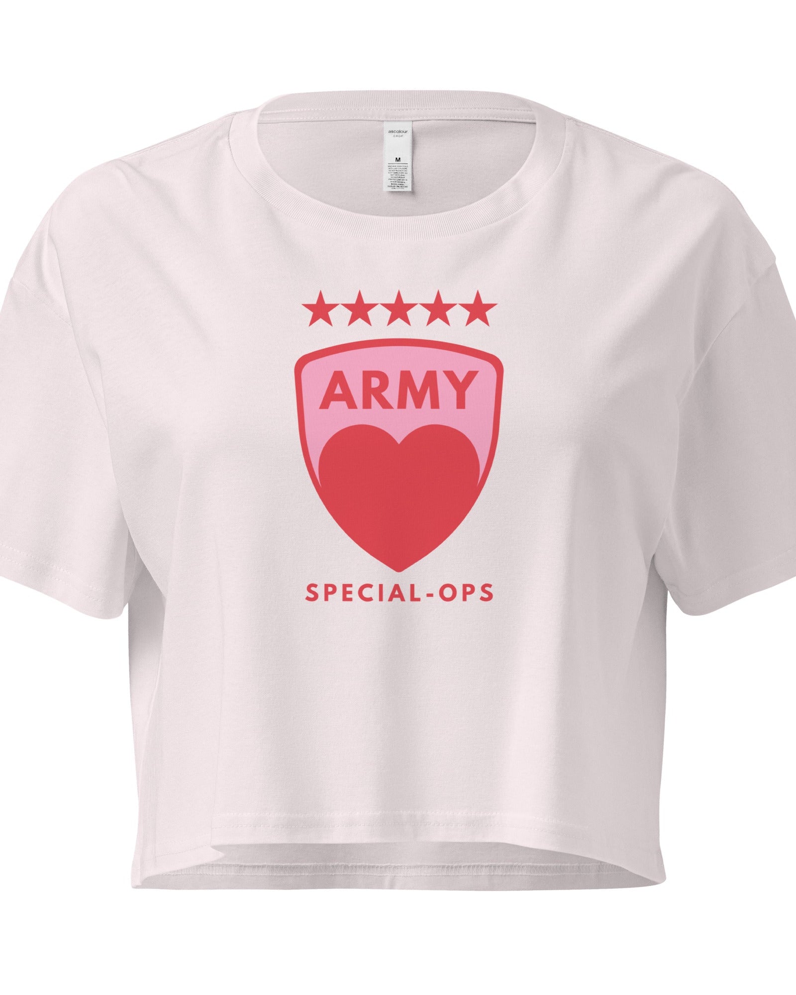 Jolly & Goode Crop Tops Orchid / XS Army of Love Special Ops Women’s Crop Top Cheeky British Style