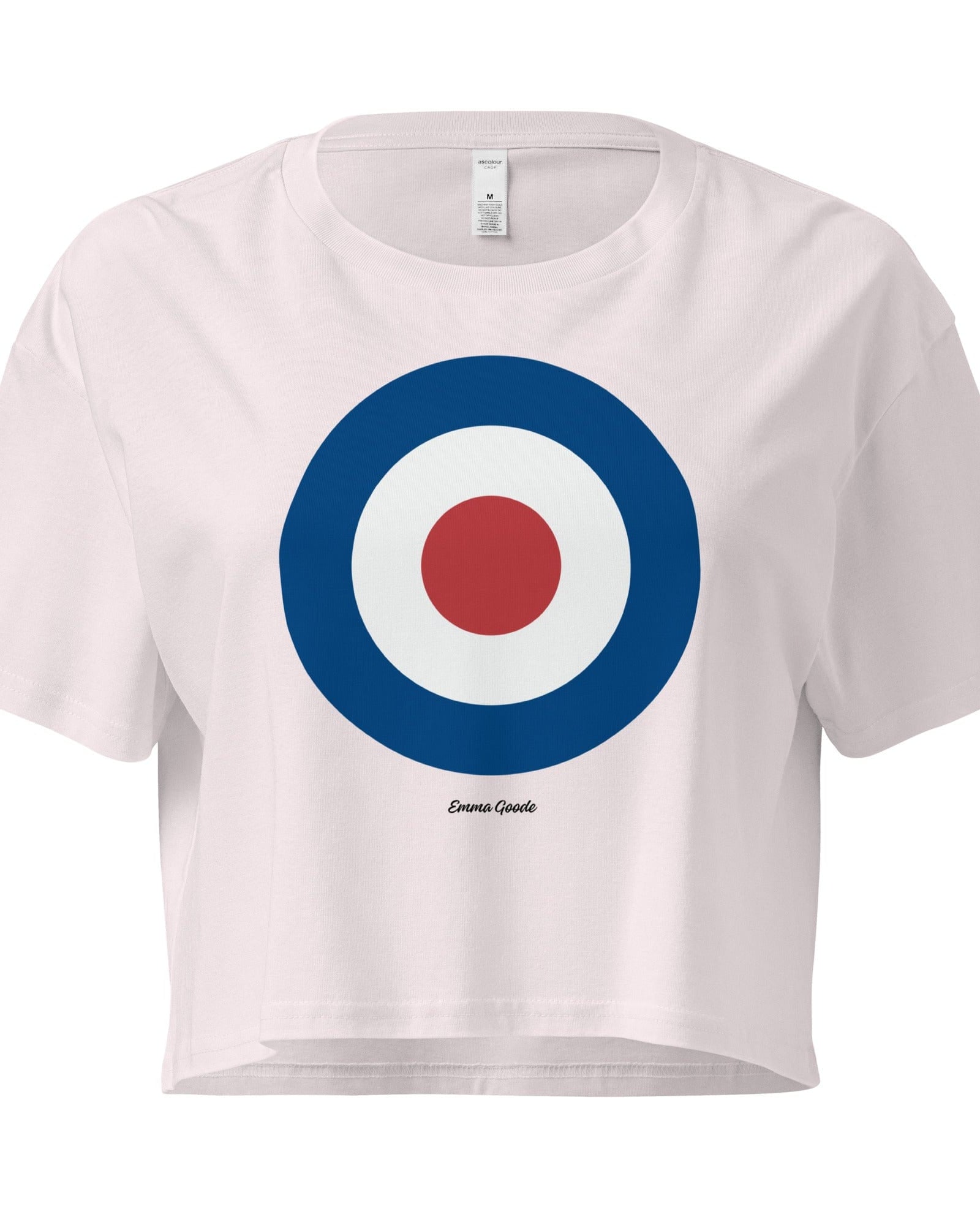 Jolly & Goode Crop Tops Orchid / XS Ocean Encircles Sun Emma Goode Signature Women’s Crop Top Cheeky British Style