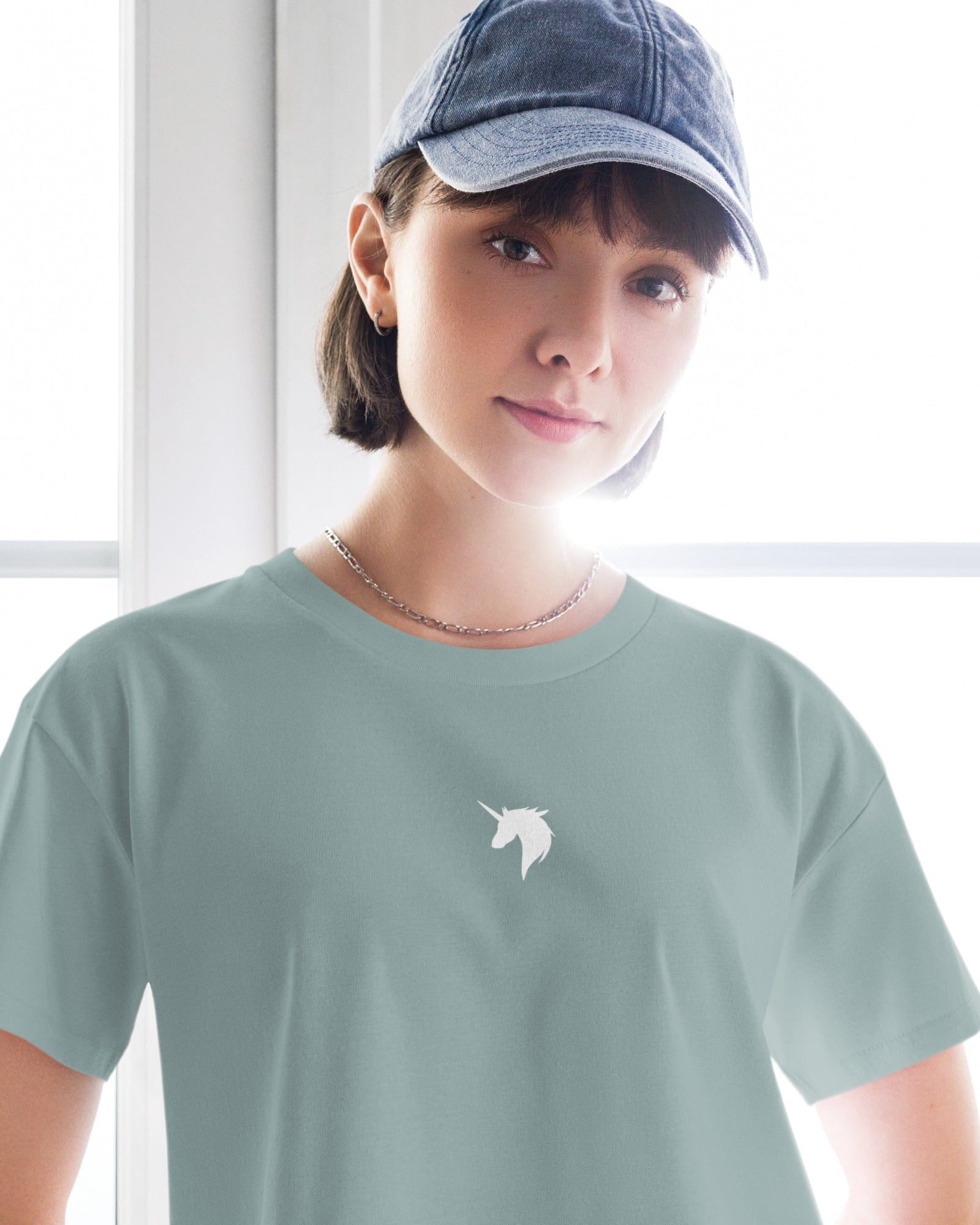 Jolly & Goode Crop Tops Unicorn | A Little Something Extra | Emma Goode Crop Top Cheeky British Style