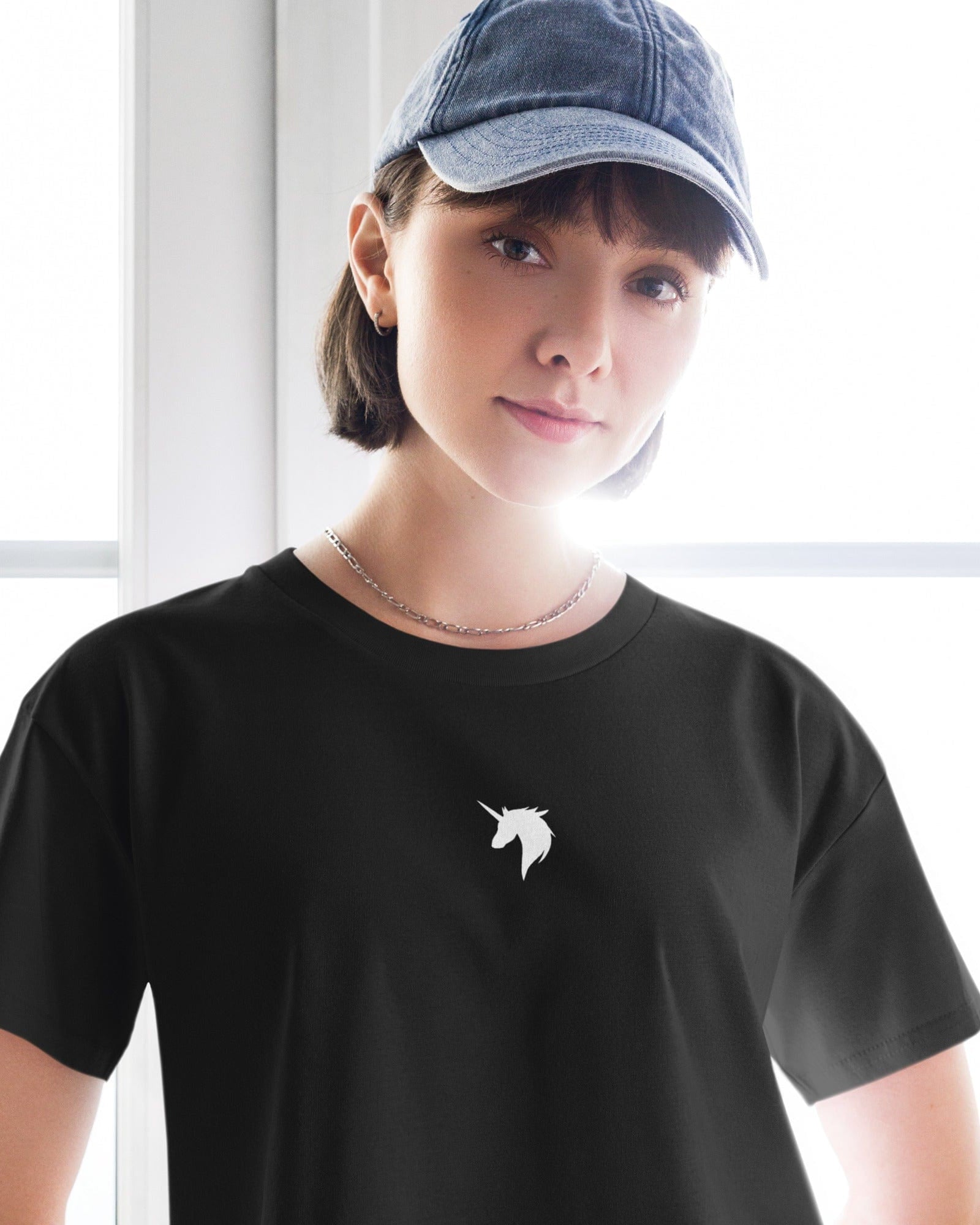 Jolly & Goode Crop Tops Unicorn | A Little Something Extra | Emma Goode Crop Top Cheeky British Style