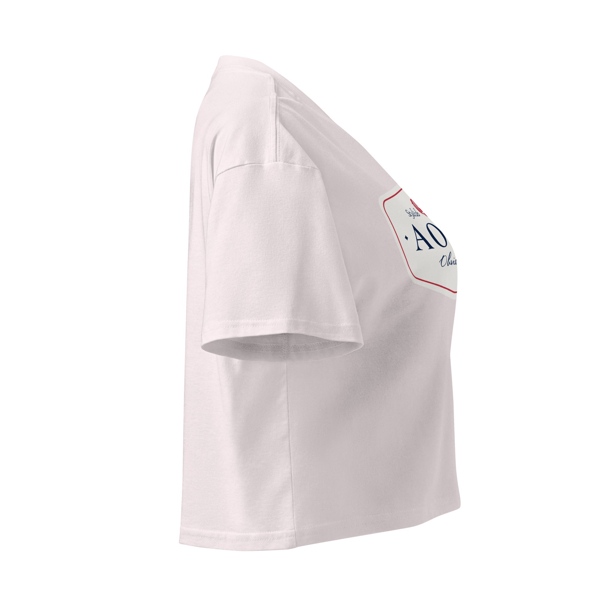 Jolly & Goode Crop Tops Women’s AONB Crop Top | Stylish, British, Obviously | Rose Cheeky British Style