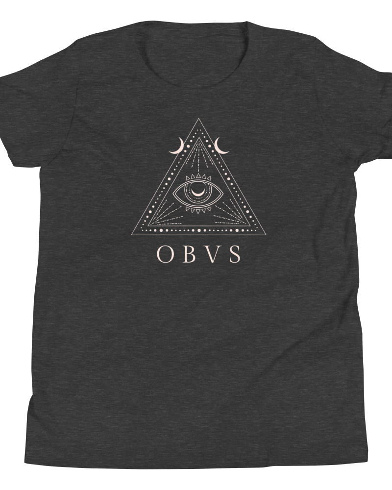 Jolly & Goode Dark Grey Heather / S OBVS Youth T-shirt Obviously Cheeky British Style