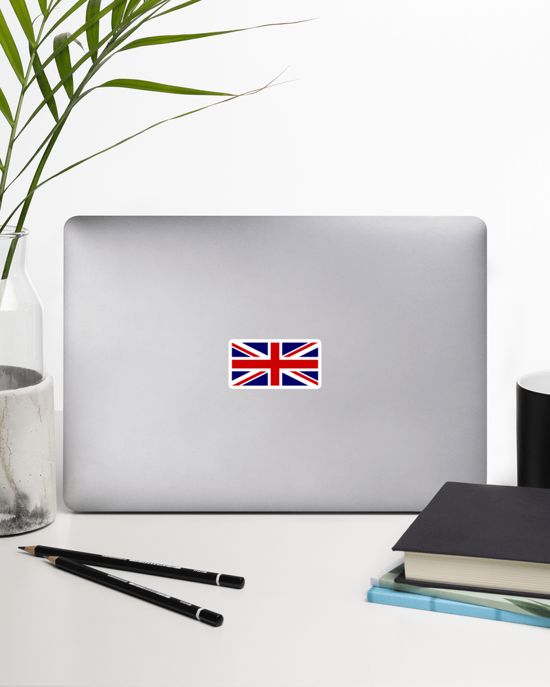 Jolly & Goode Decorative Stickers 3″×3″ Union Jack Stickers Cheeky British Style