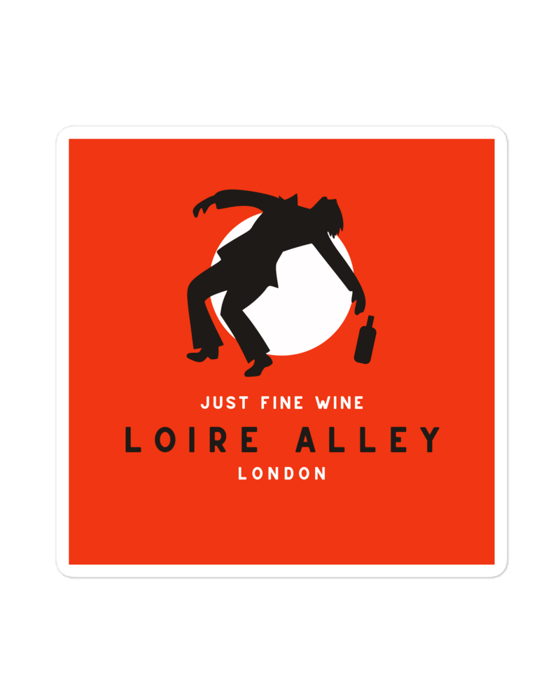 Jolly & Goode Decorative Stickers 4″×4″ Loire Alley London Wine Bottle Labels Cheeky British Style