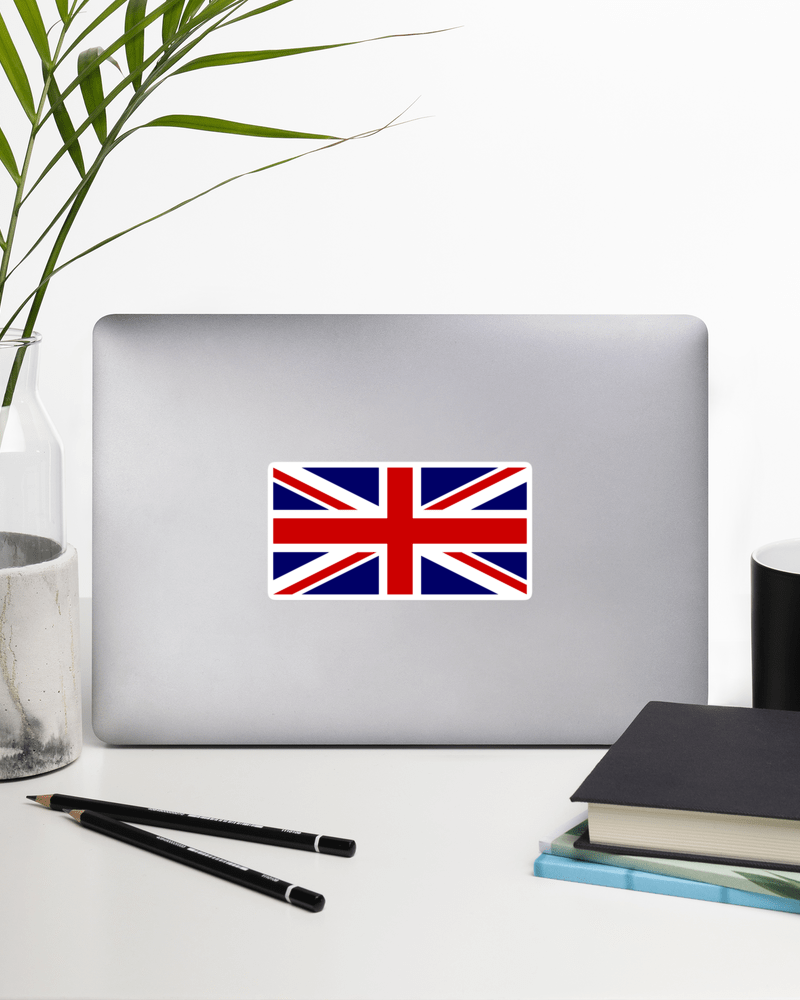 Jolly & Goode Decorative Stickers 5.5″×5.5″ Union Jack Stickers Cheeky British Style