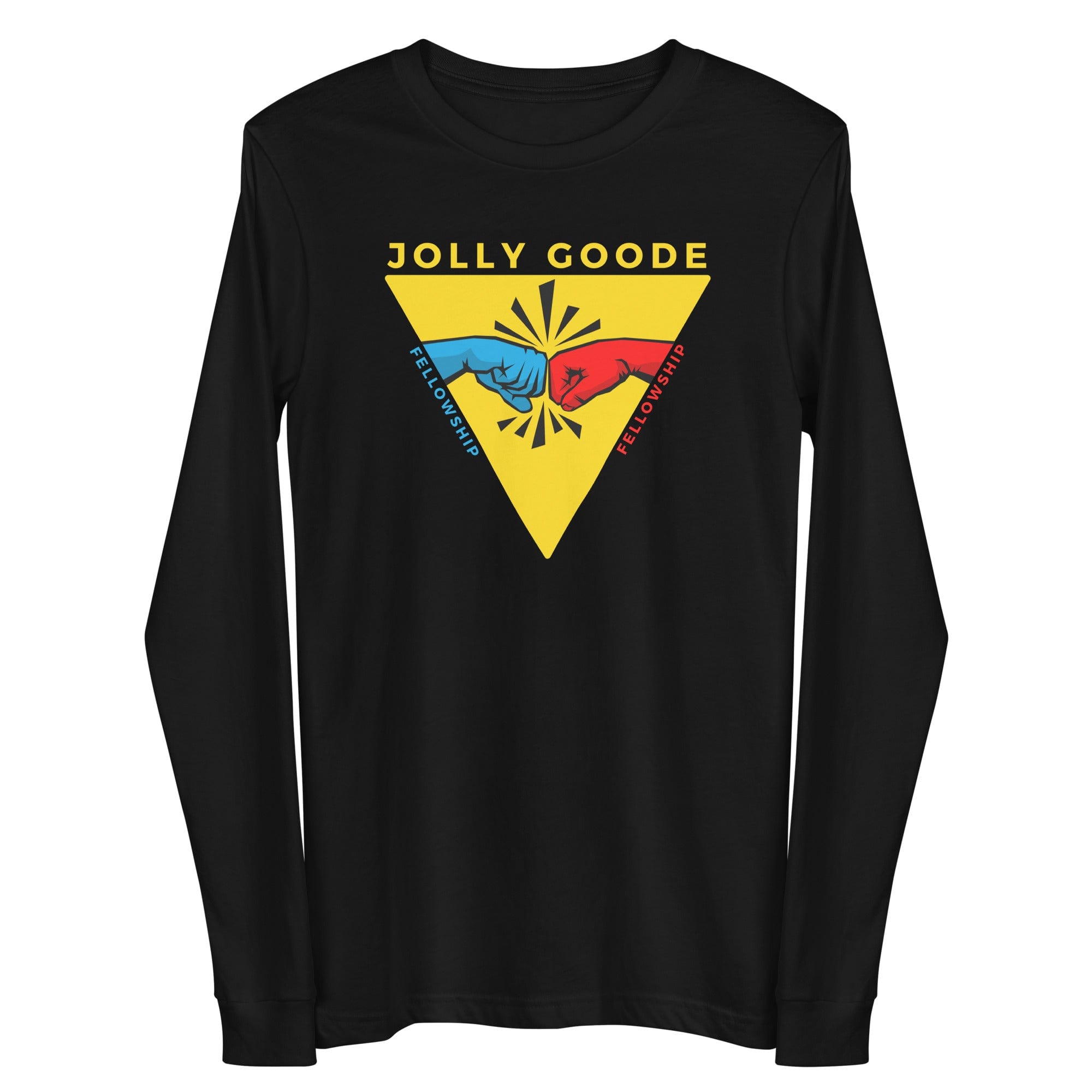 Jolly Goode Fellowship Superheroes | Long-sleeve Shirt | Unisex Black / XS long sleeve shirts Jolly & Goode