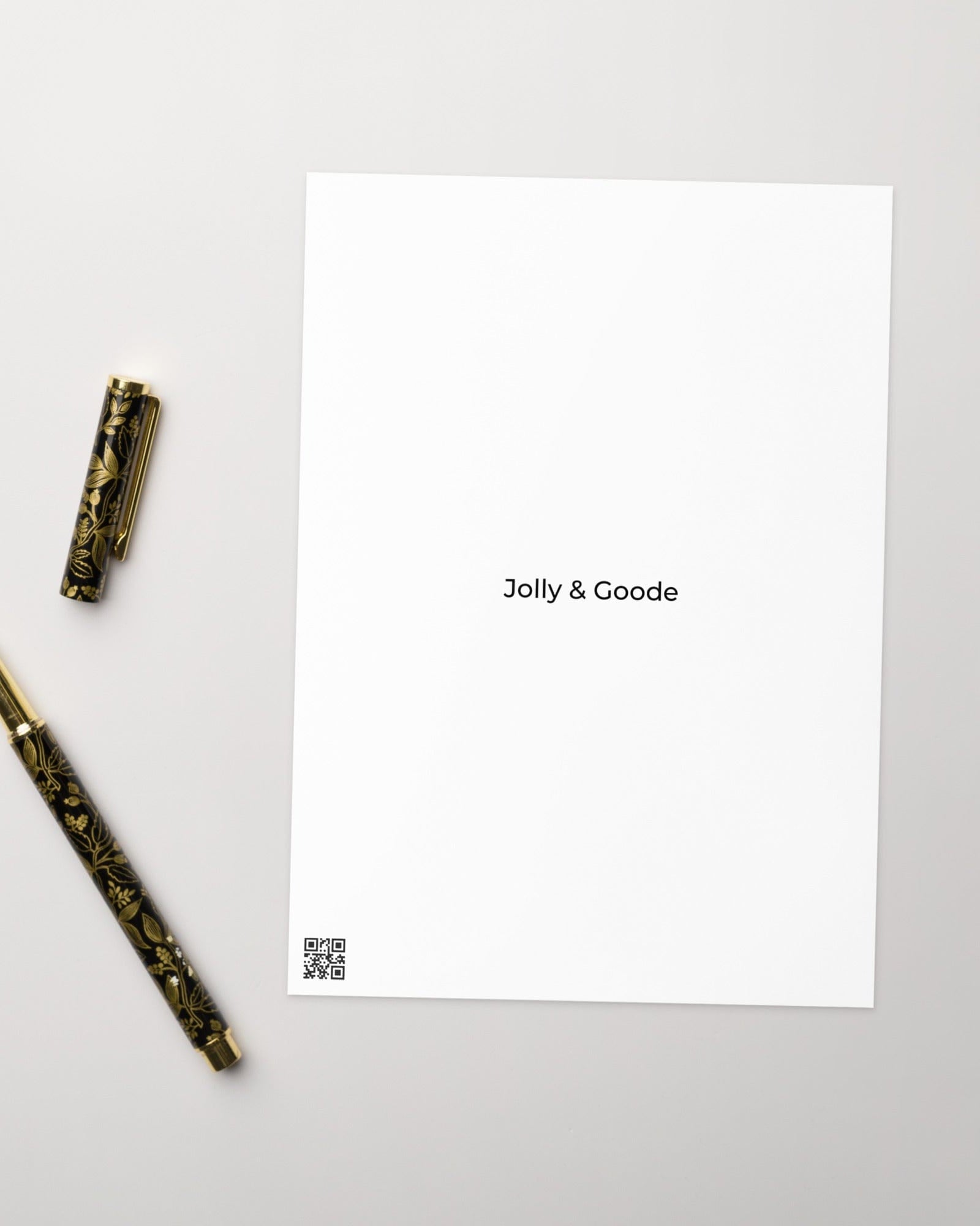 Jolly & Goode Greeting & Note Cards 5″×7″ More Sodding Flowers Greeting Card Cheeky British Style