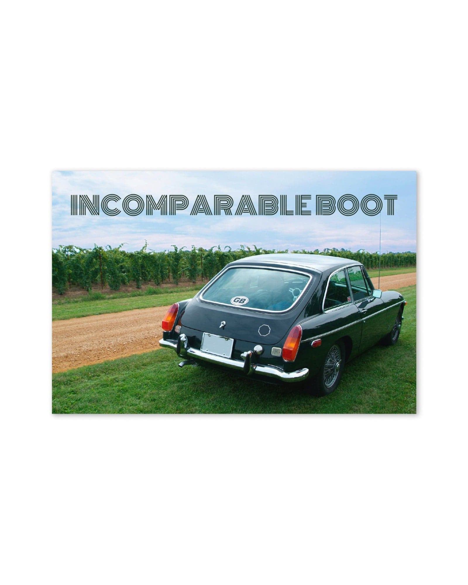 Jolly & Goode Greeting & Note Cards Incomparable Boot | Greeting Card Cheeky British Style