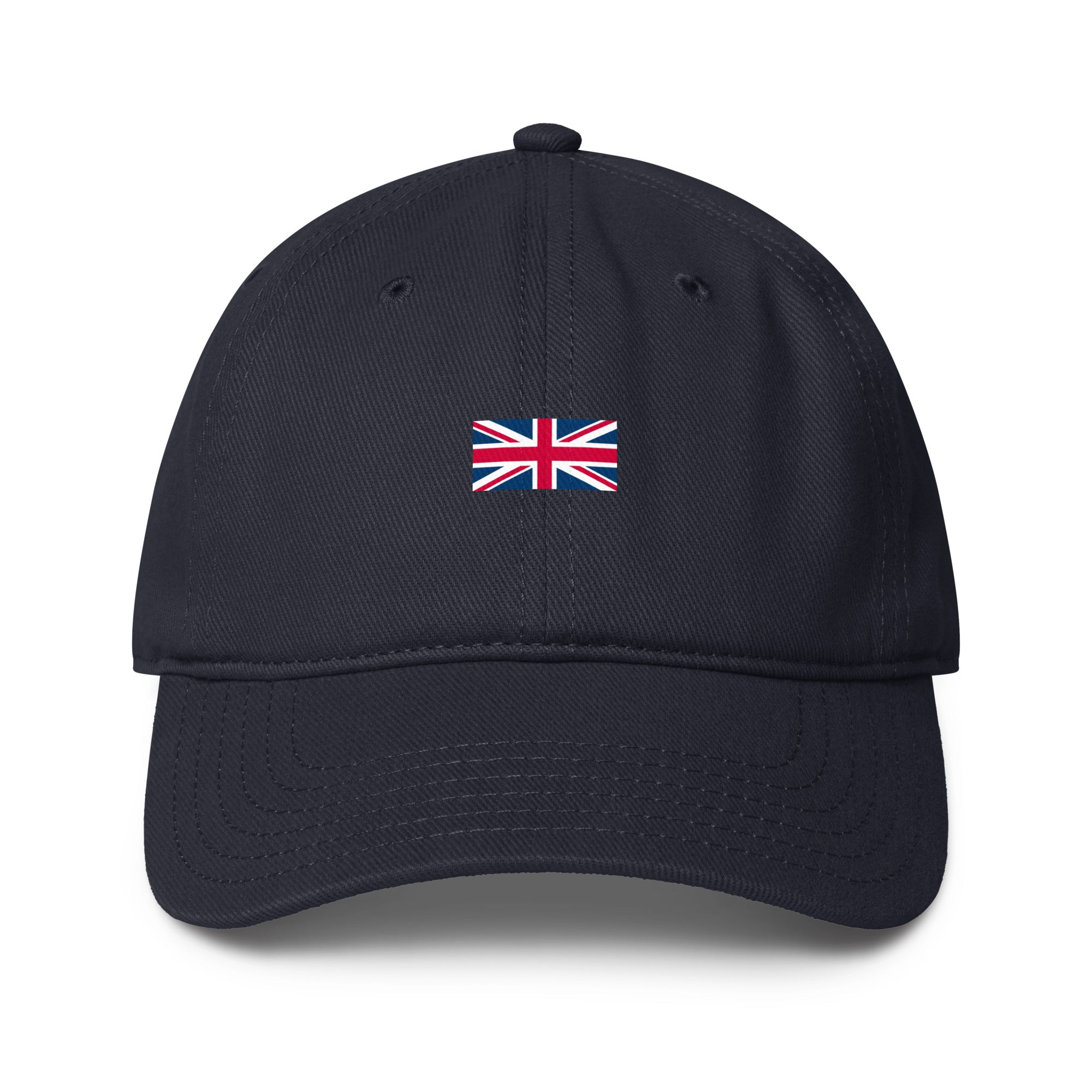 Jolly & Goode Hats Dark Navy Union Jack Hat | 100% Cotton | Low-Profile Cheeky British Style