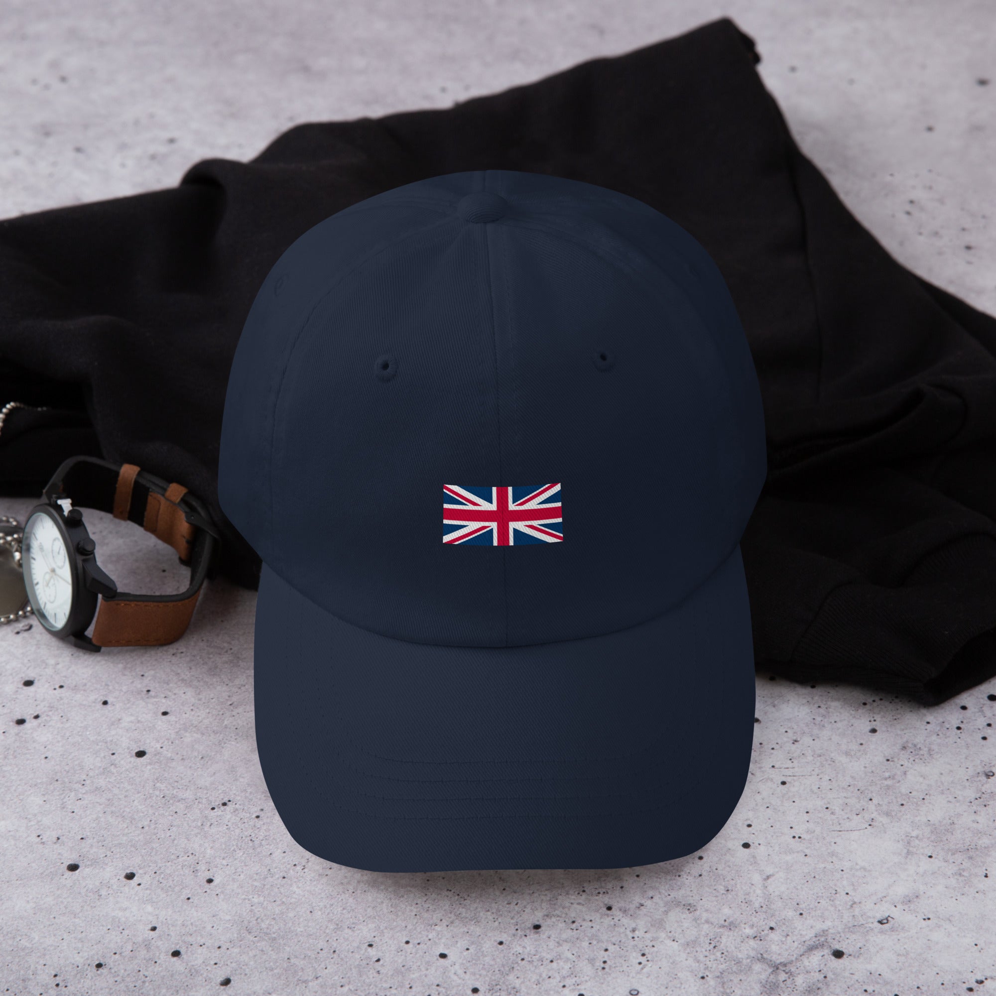 Jolly & Goode Hats Navy Union Jack Hat | Classic Fit Cheeky British Style
