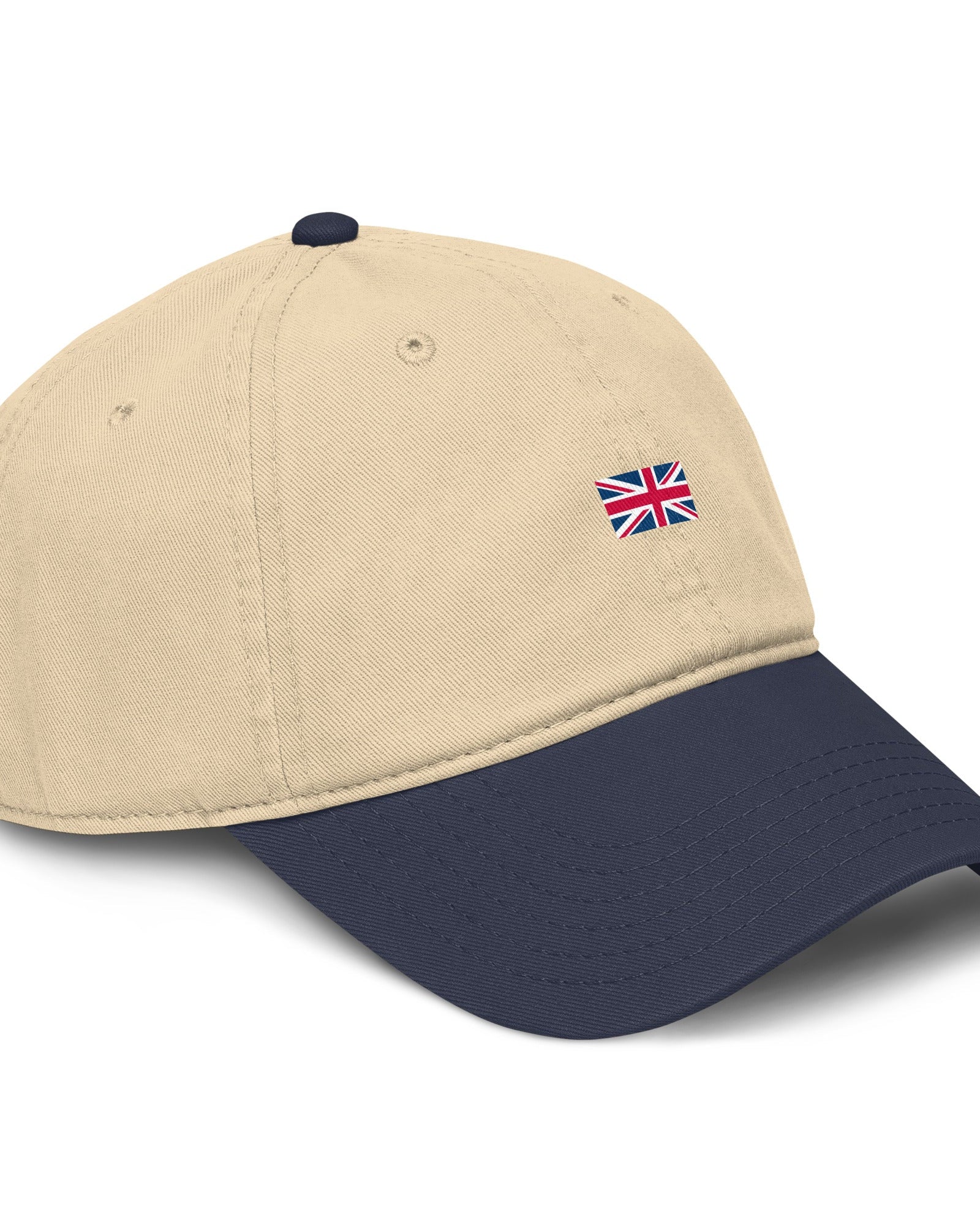 Jolly & Goode Hats Union Jack Cap | Garment washed 100% cotton hat Cheeky British Style