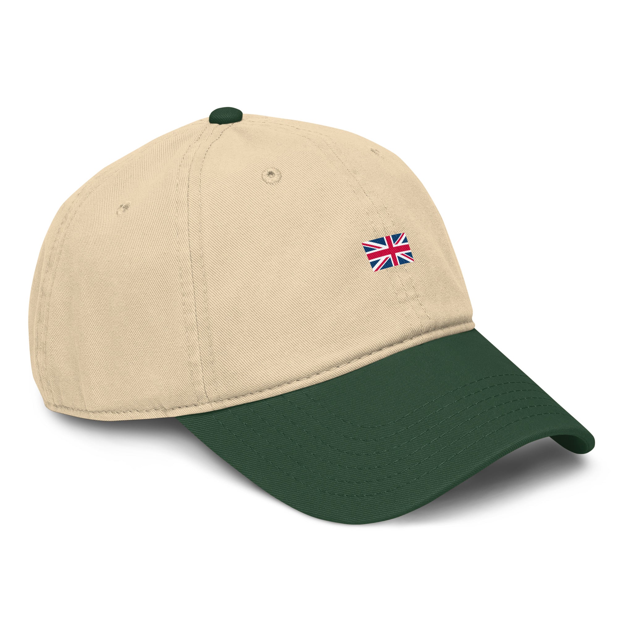 Jolly & Goode Hats Union Jack Cap | Garment washed 100% cotton hat Cheeky British Style