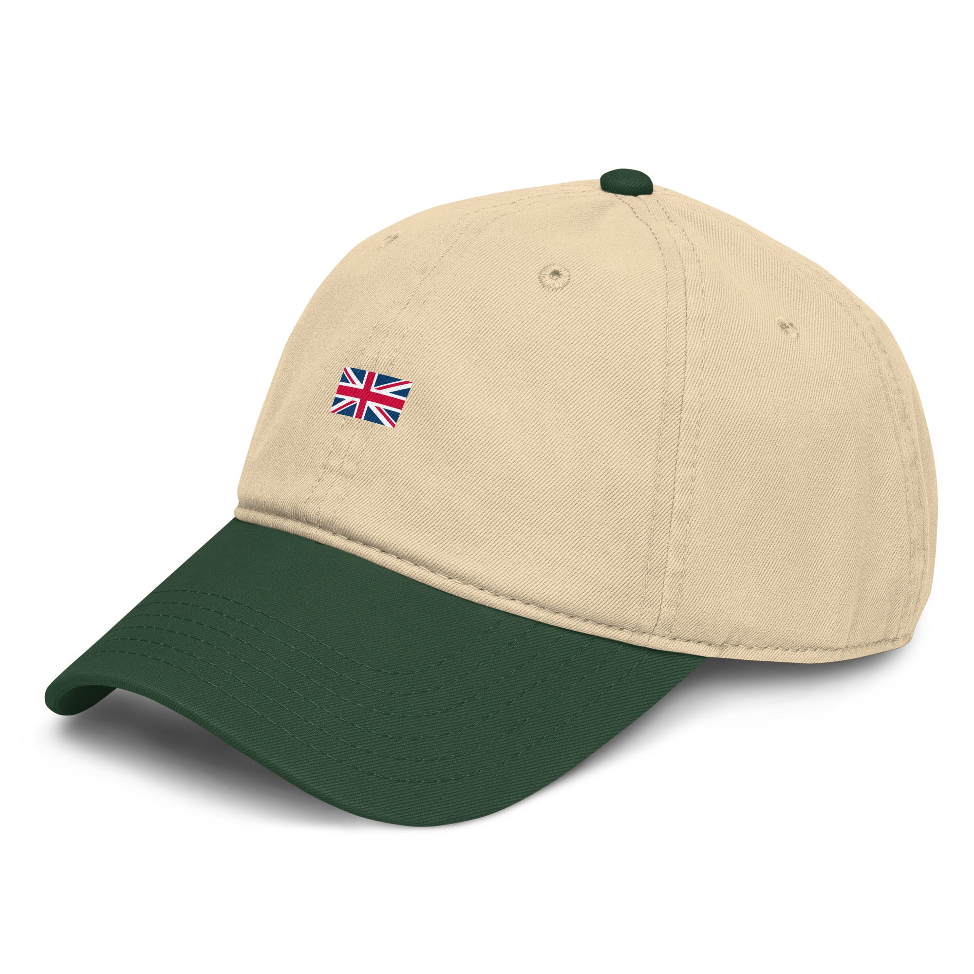 Jolly & Goode Hats Union Jack Cap | Garment washed 100% cotton hat Cheeky British Style