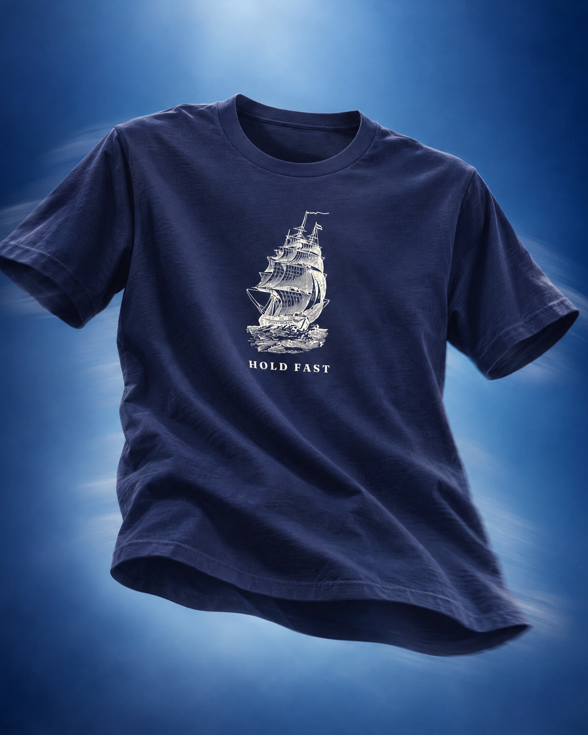 Jolly & Goode Hold Fast Nautical Unisex T-Shirt Cheeky British Style