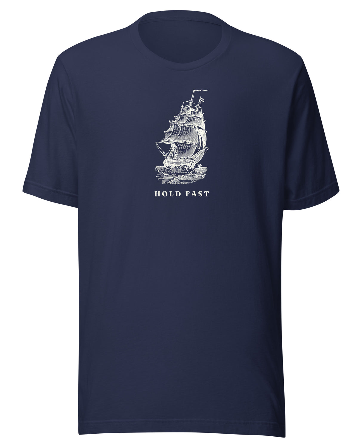 Jolly & Goode Hold Fast Nautical Unisex T-Shirt Cheeky British Style